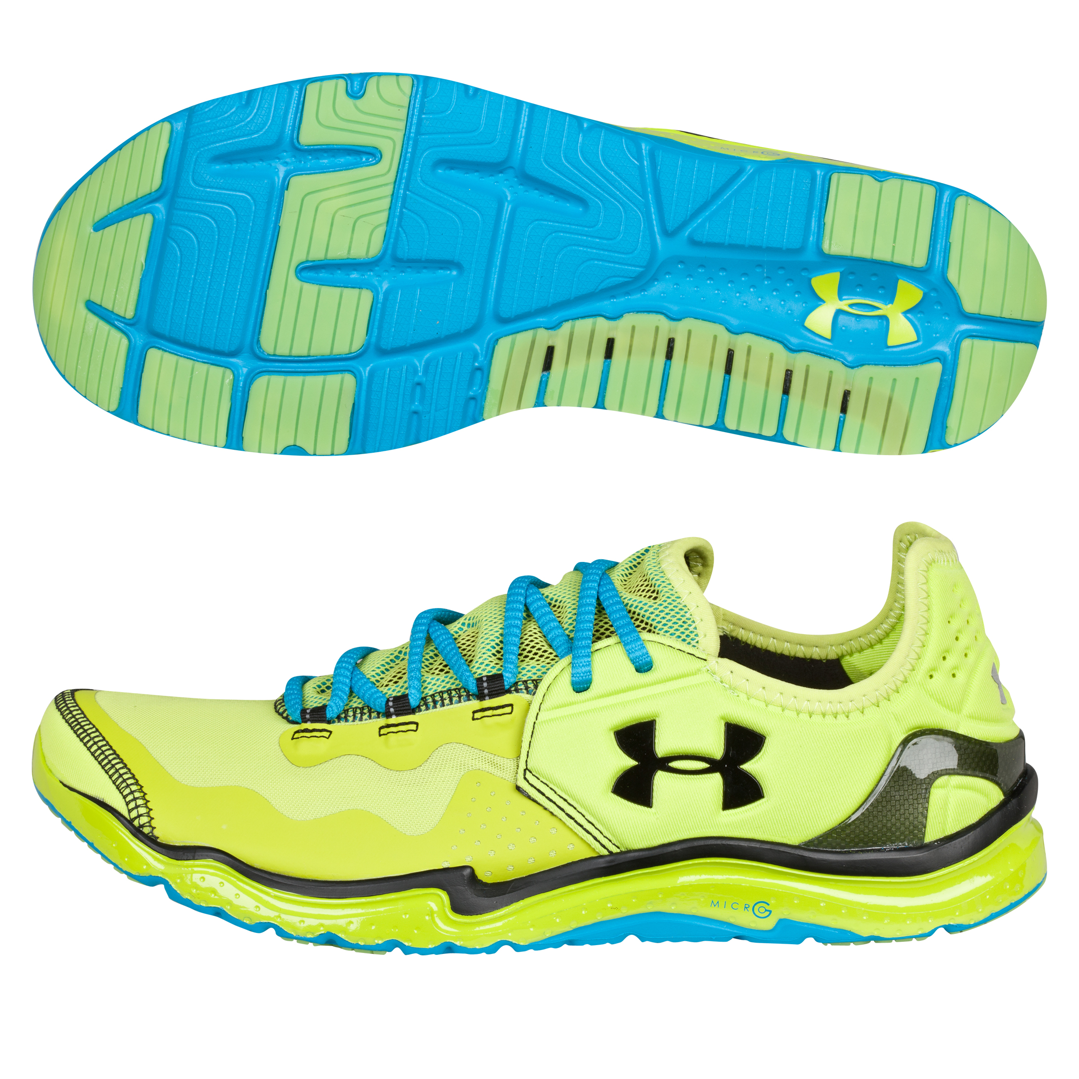 Under Armour Charge RC 2 Trainer- Bitter Lime/Blue