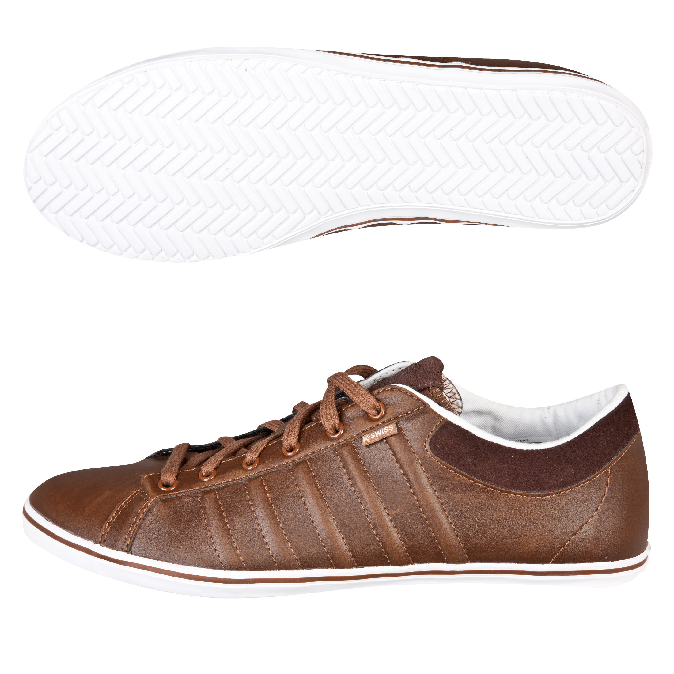 K-Swiss Hof IV Plimsol - Cowboy Brown/White