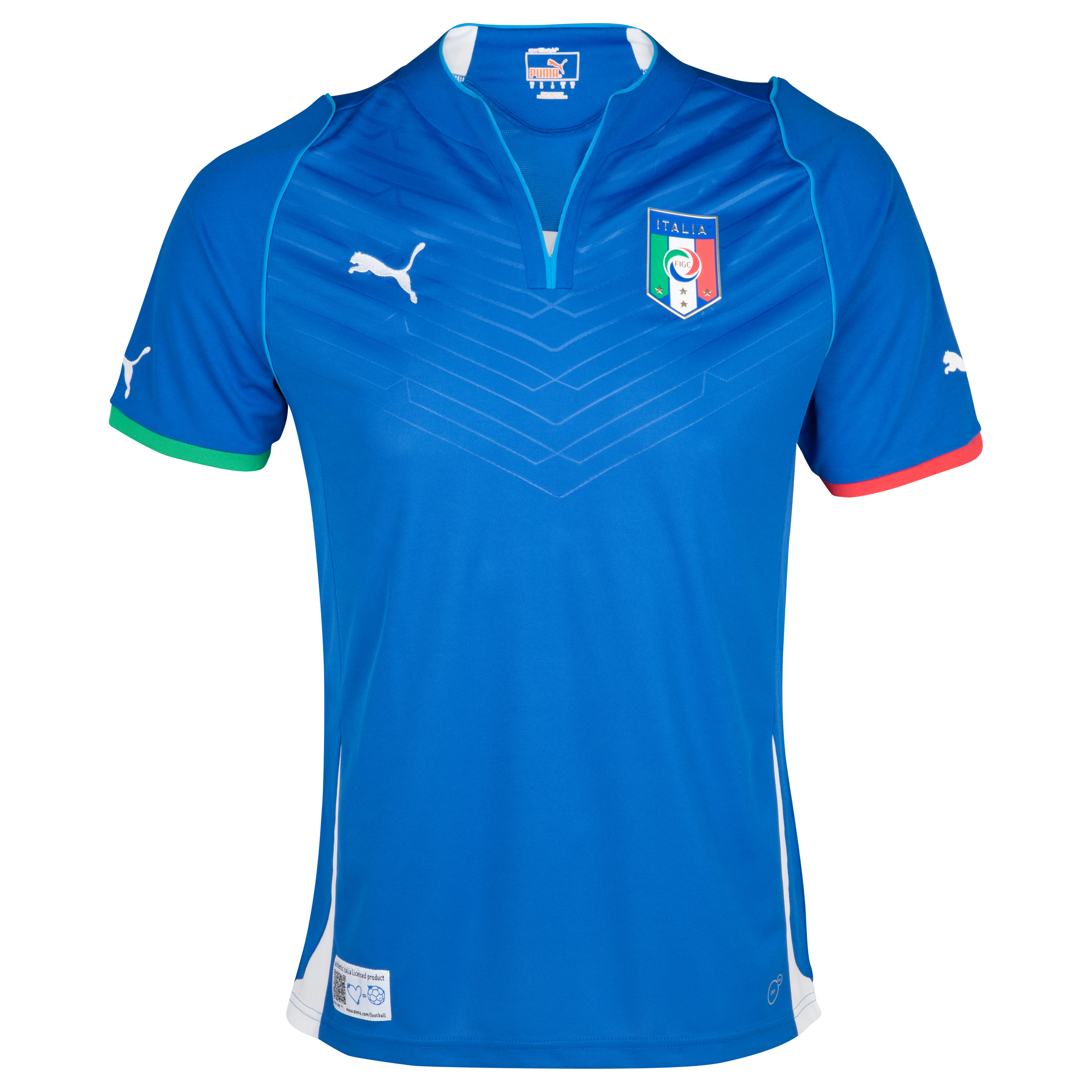 Italy Confederations Cup Home Shirt 2013 Kids