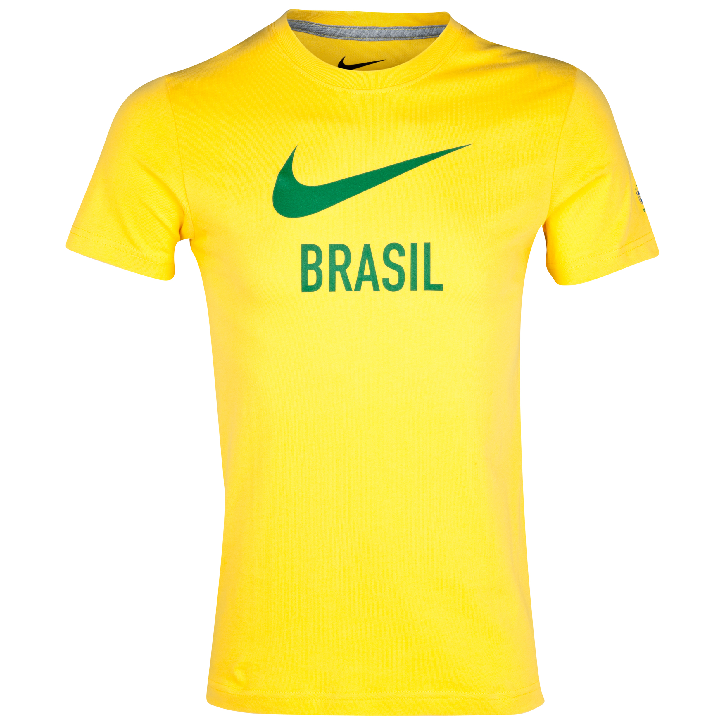 Brazil Core Basic Type T-Shirt - Varsity Maize/Dark Grey Heather