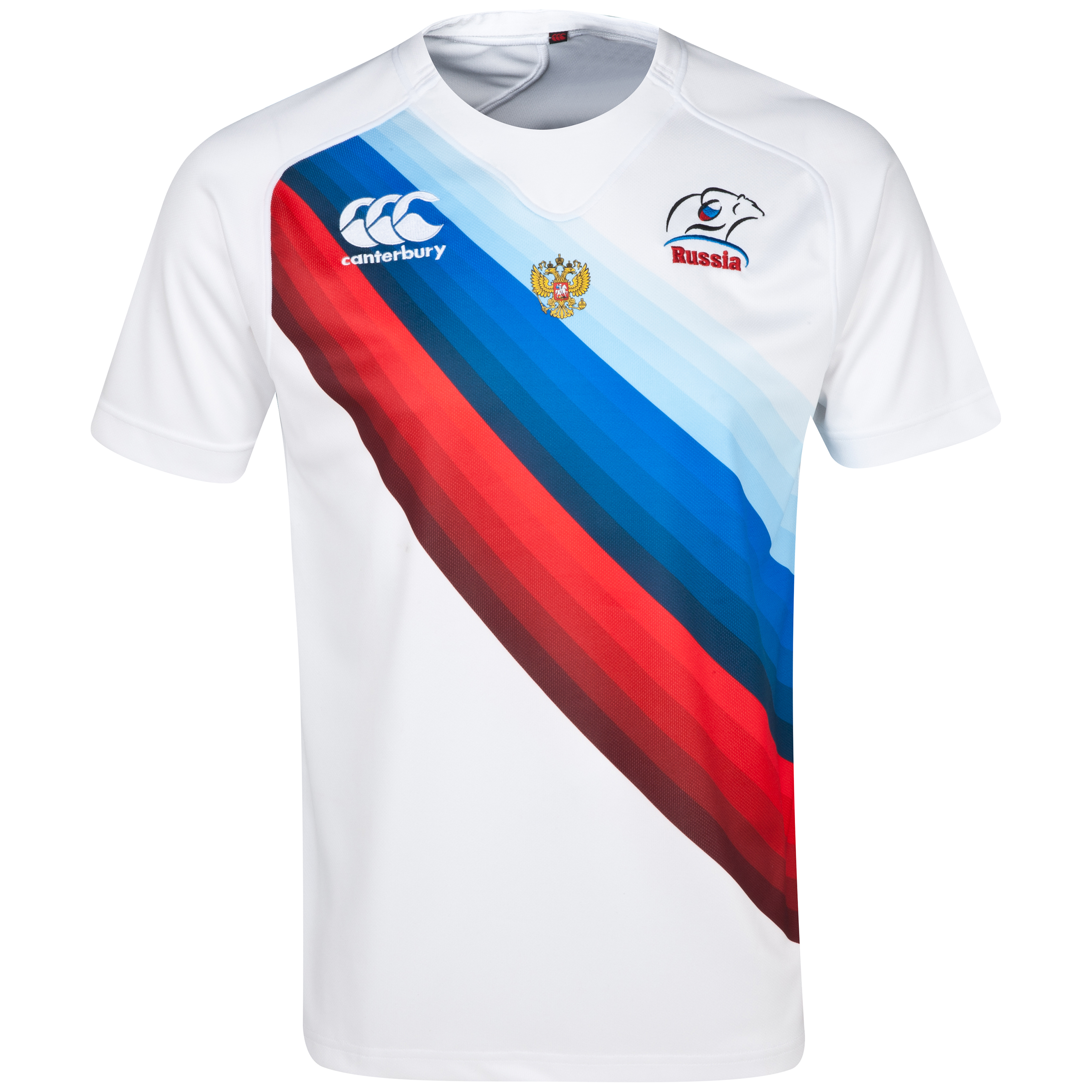 Russia Alternate 7inchs Rugby Pro Shirt 2013/14