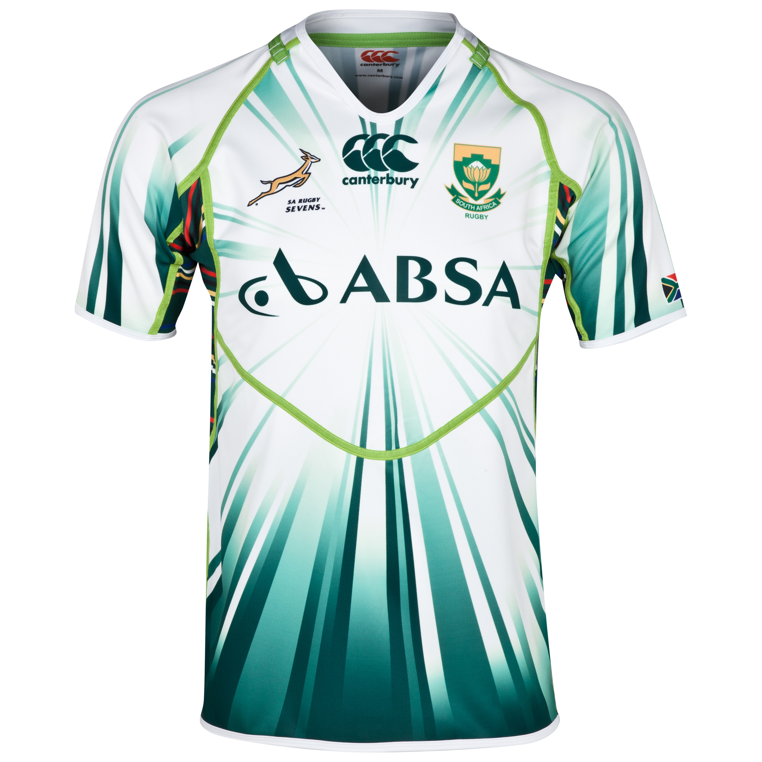 Springboks Alternate 7's Rugby Pro Shirt 2013/14