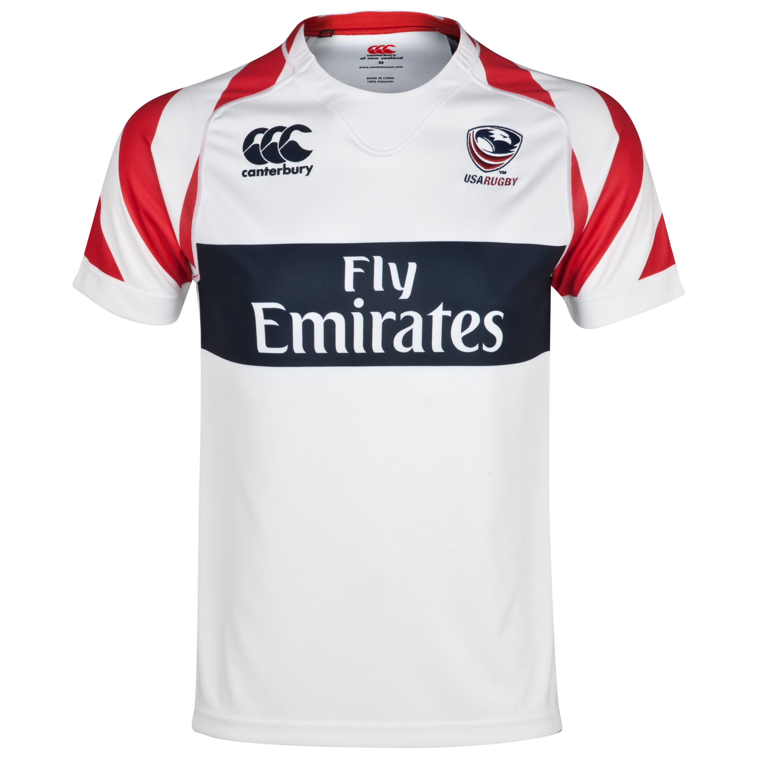 USA Eagles Home 7inchs Rugby Pro Shirt 2013/14