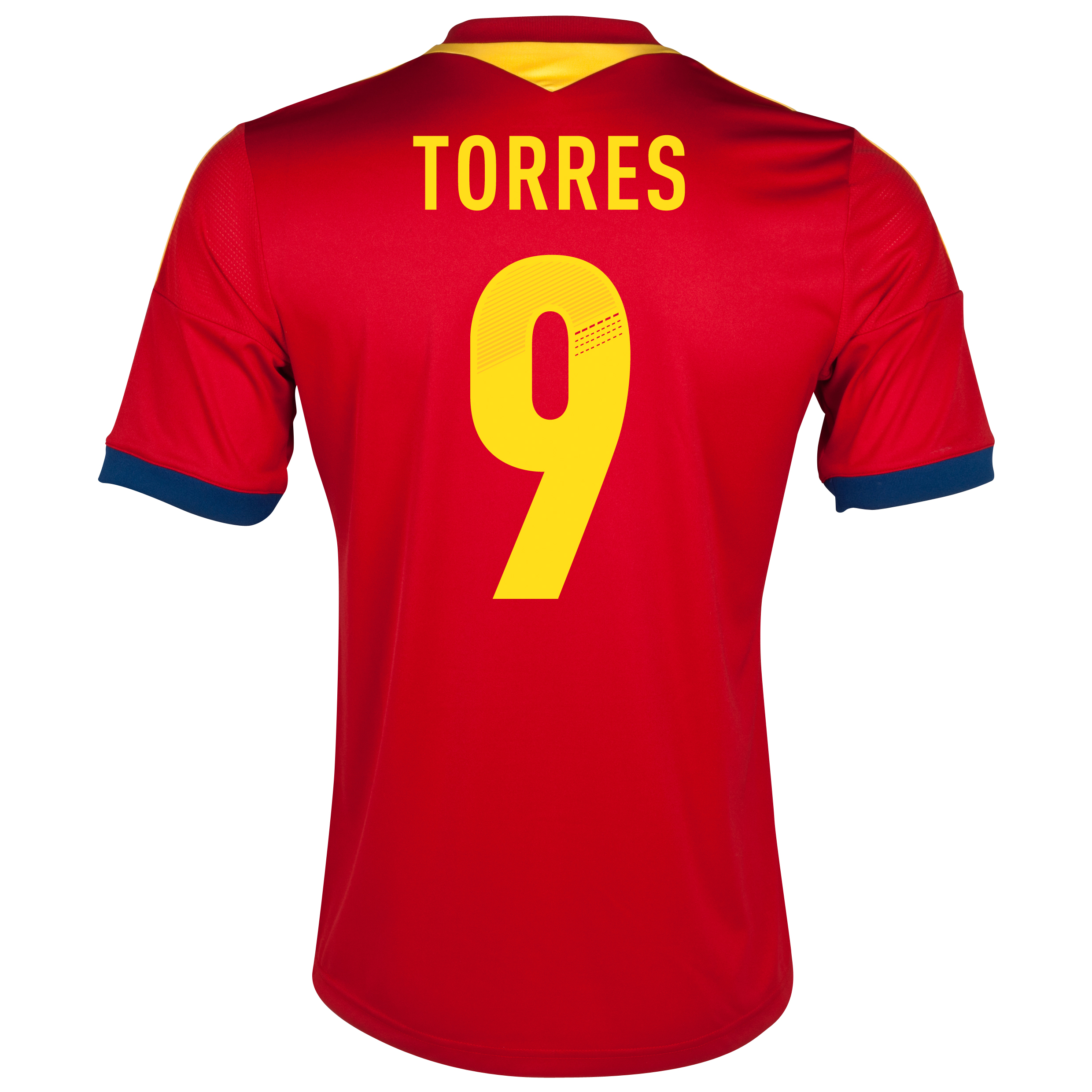 Spain Home Shirt 2013 - Youths with Torres 9 printing