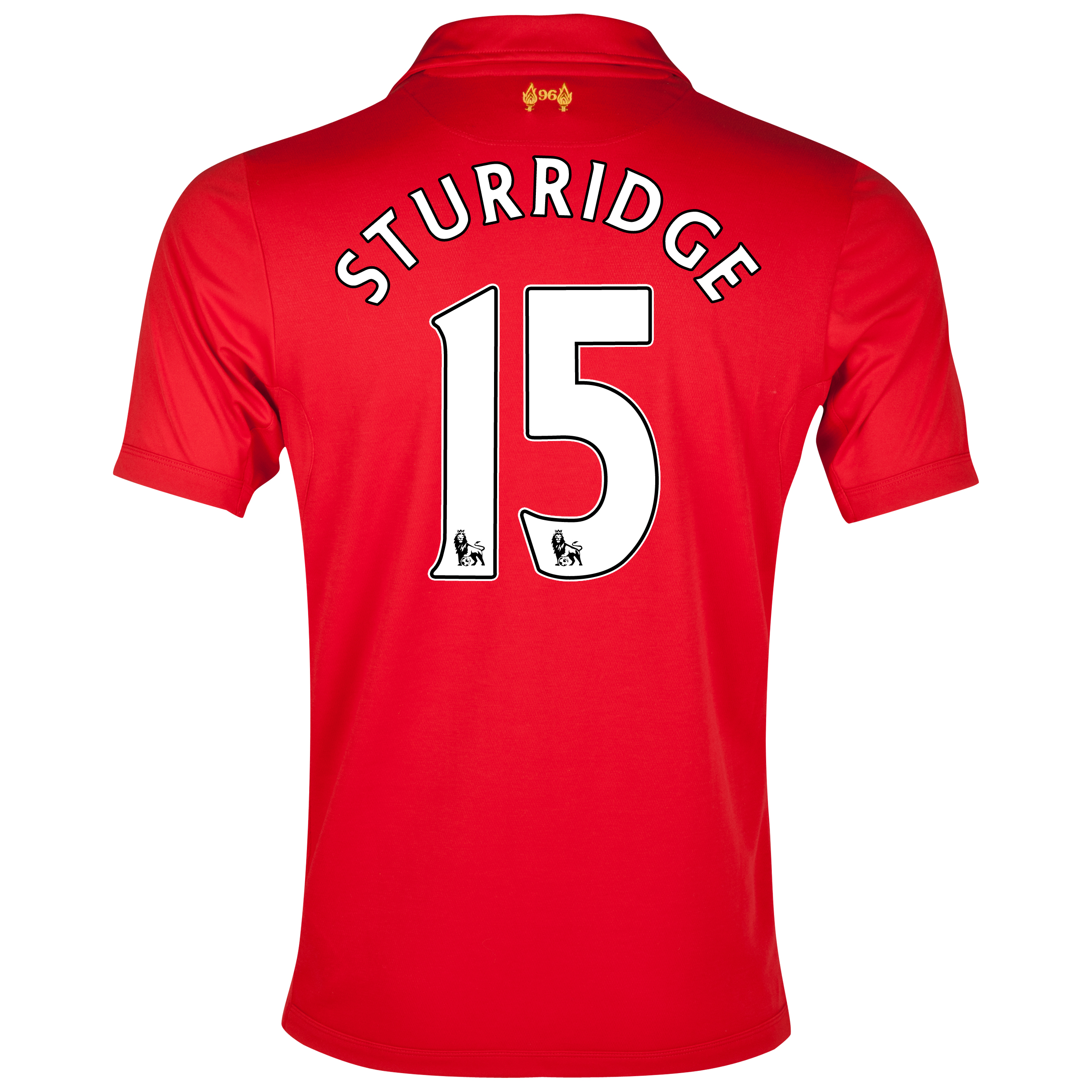 Liverpool Home Shirt 2012/13 - Youths with Sturridge 15 printing