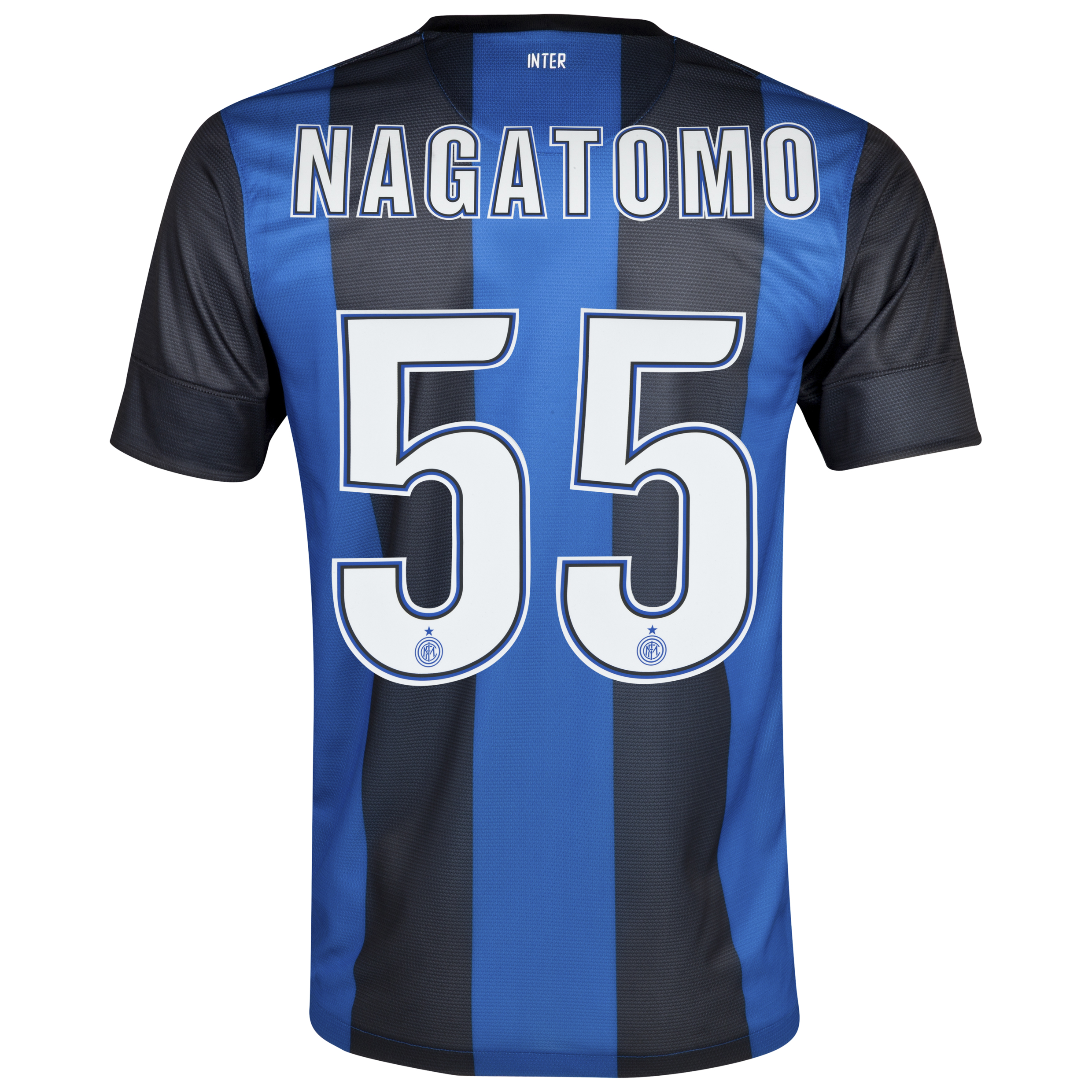 Inter Milan Home Shirt 2012/13 with Nagatomo 55 printing