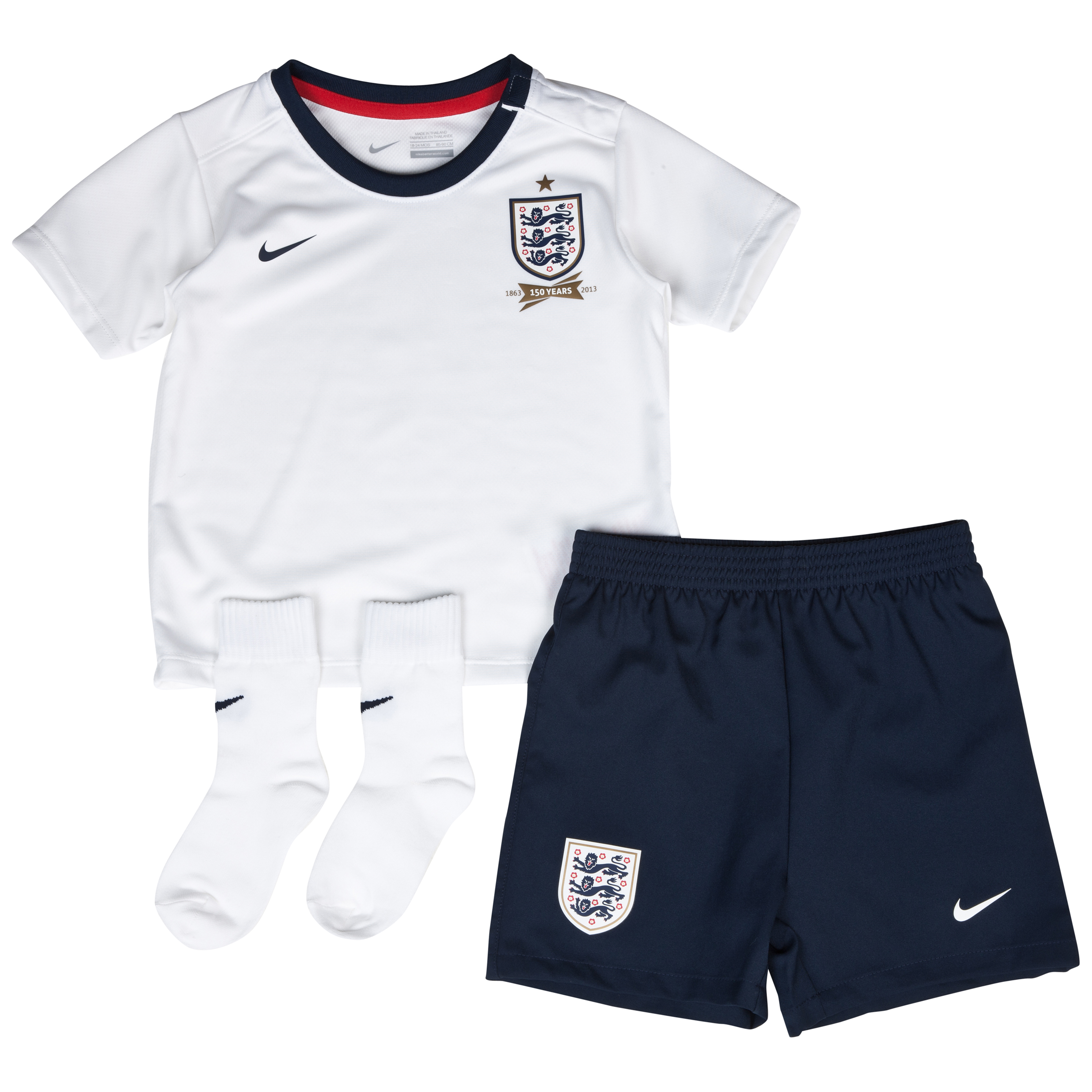 England Home KIT 2013/14 - Infants White