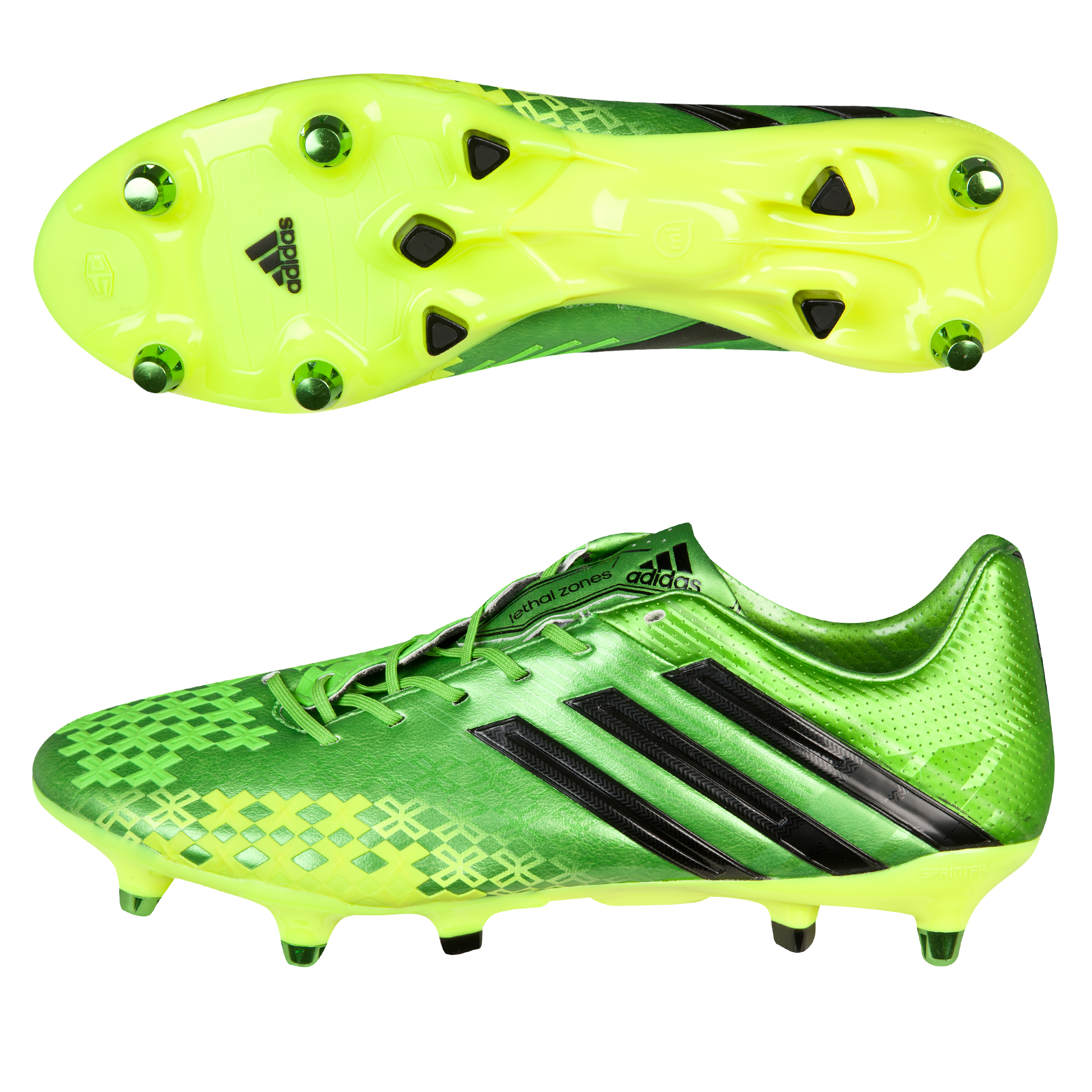 Adidas Predator LZ XTRX Soft Ground Football Boots Green
