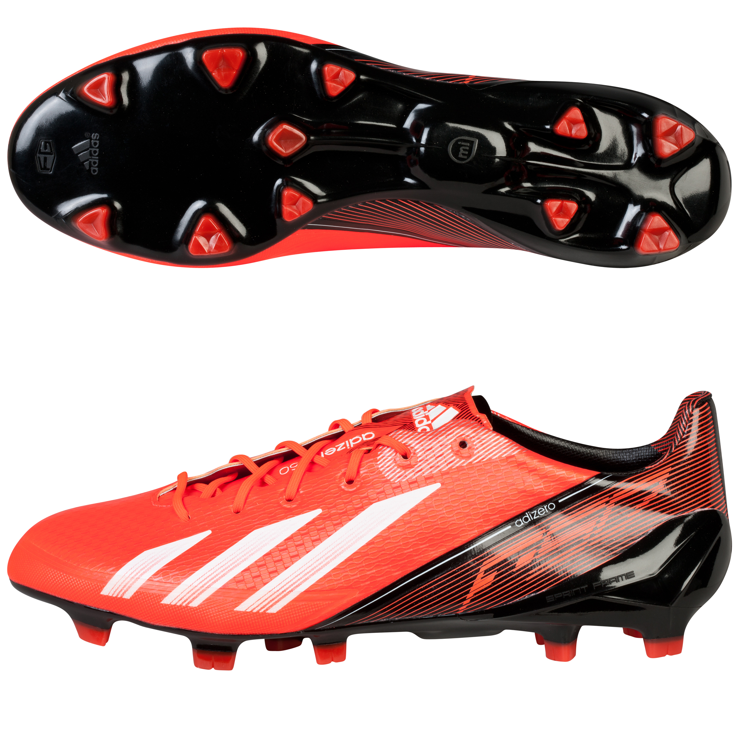 Adidas adizero F50 TRX Firm Ground Football Boots Red