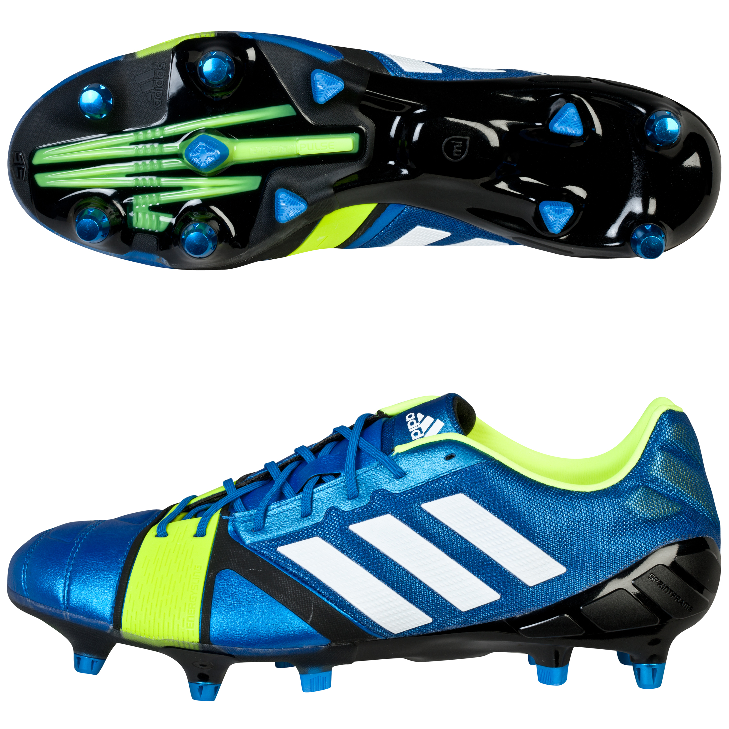 Adidas Nitrocharge 1.0 XTRX Soft Ground Football Boots Blue