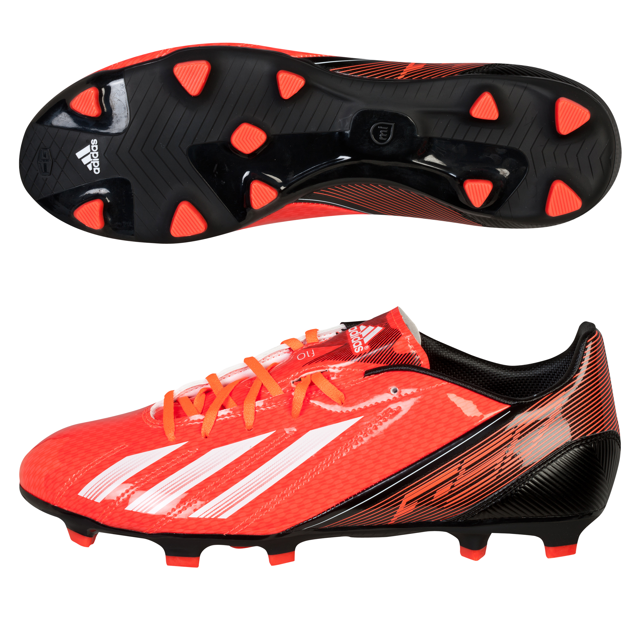 Adidas F10 TRX Firm Ground Football Boots Red
