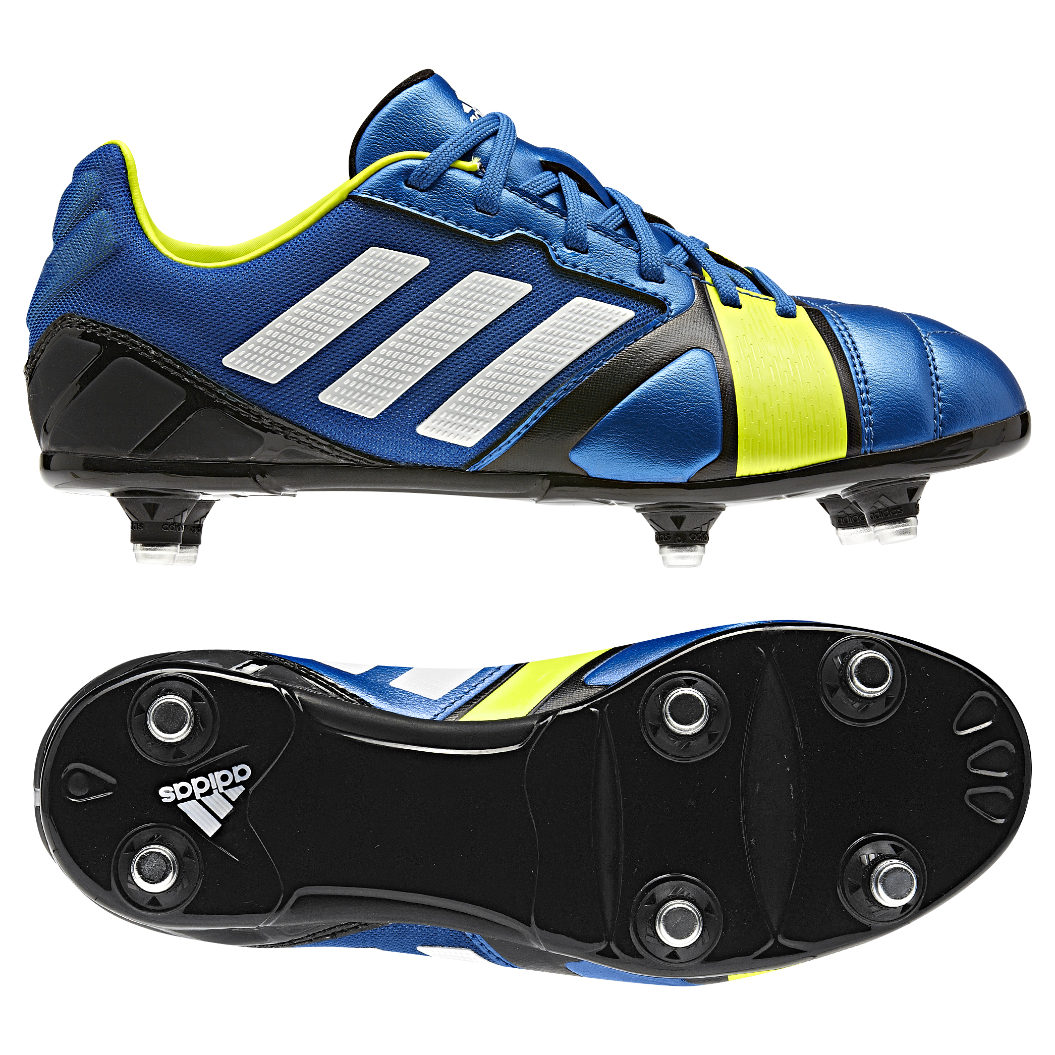Adidas Nitrocharge 2.0 Soft Ground Football Boots - Kids Blue