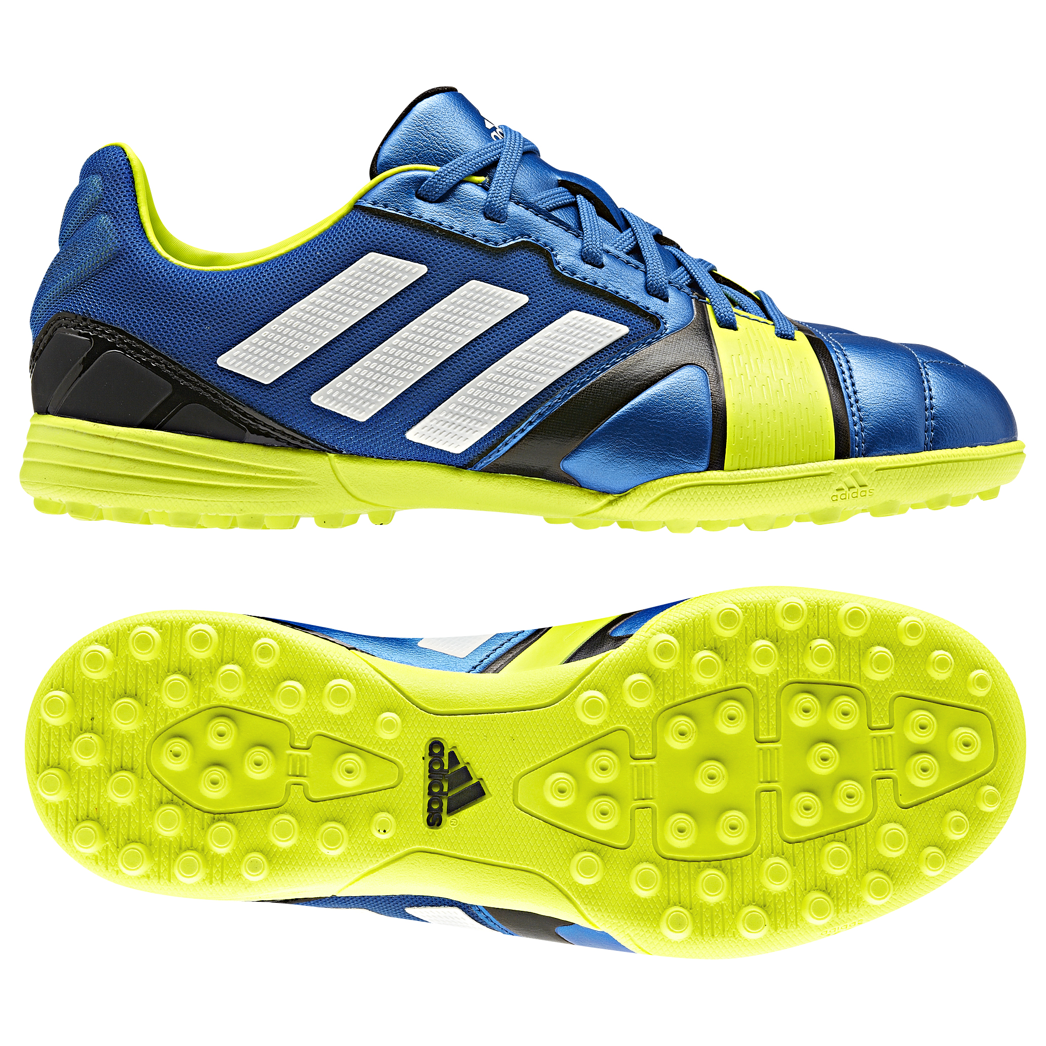 Adidas Nitrocharge 2.0 TRX Astroturf Trainers - Kids Blue