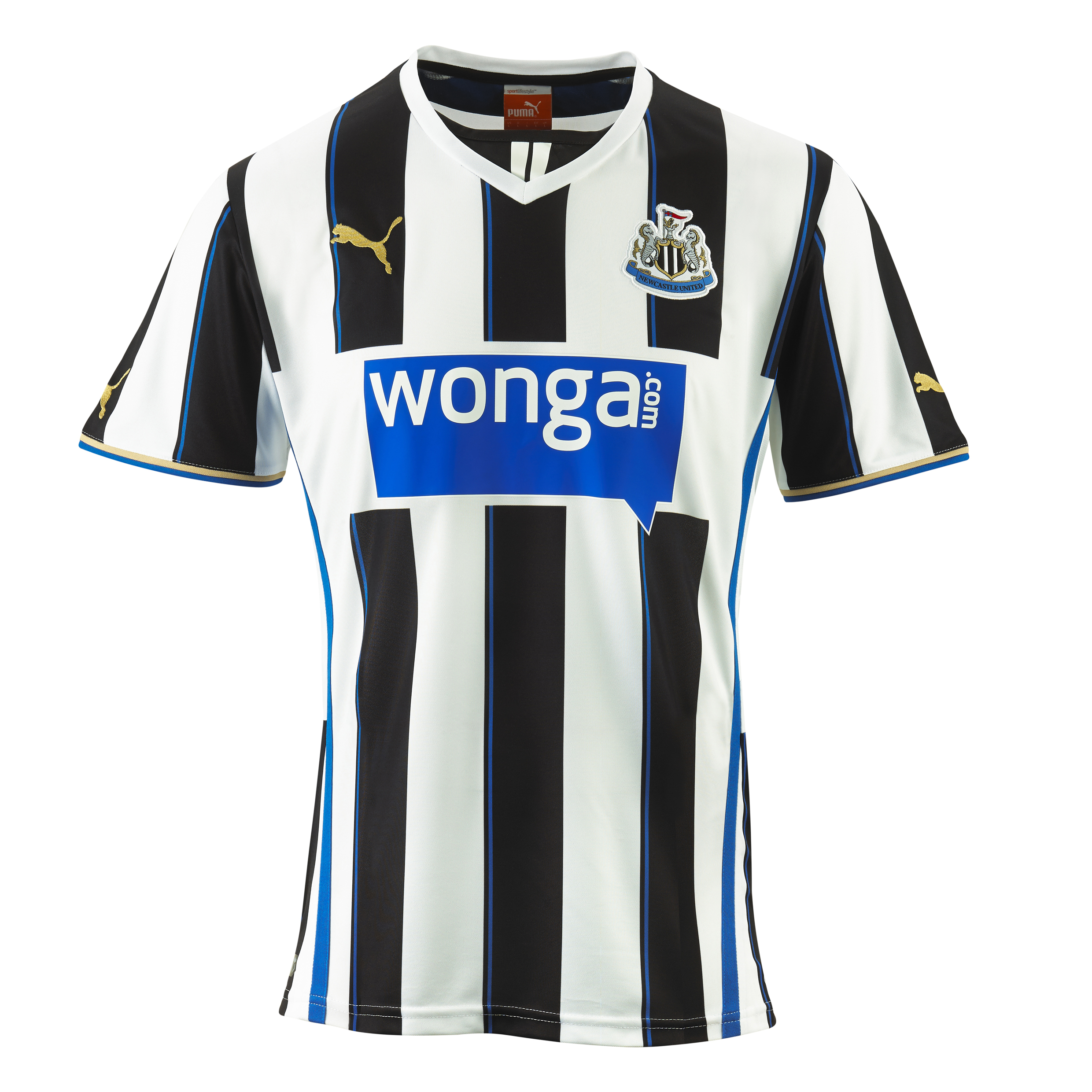 Newcastle United Home Shirt 2013/14 - Outsize