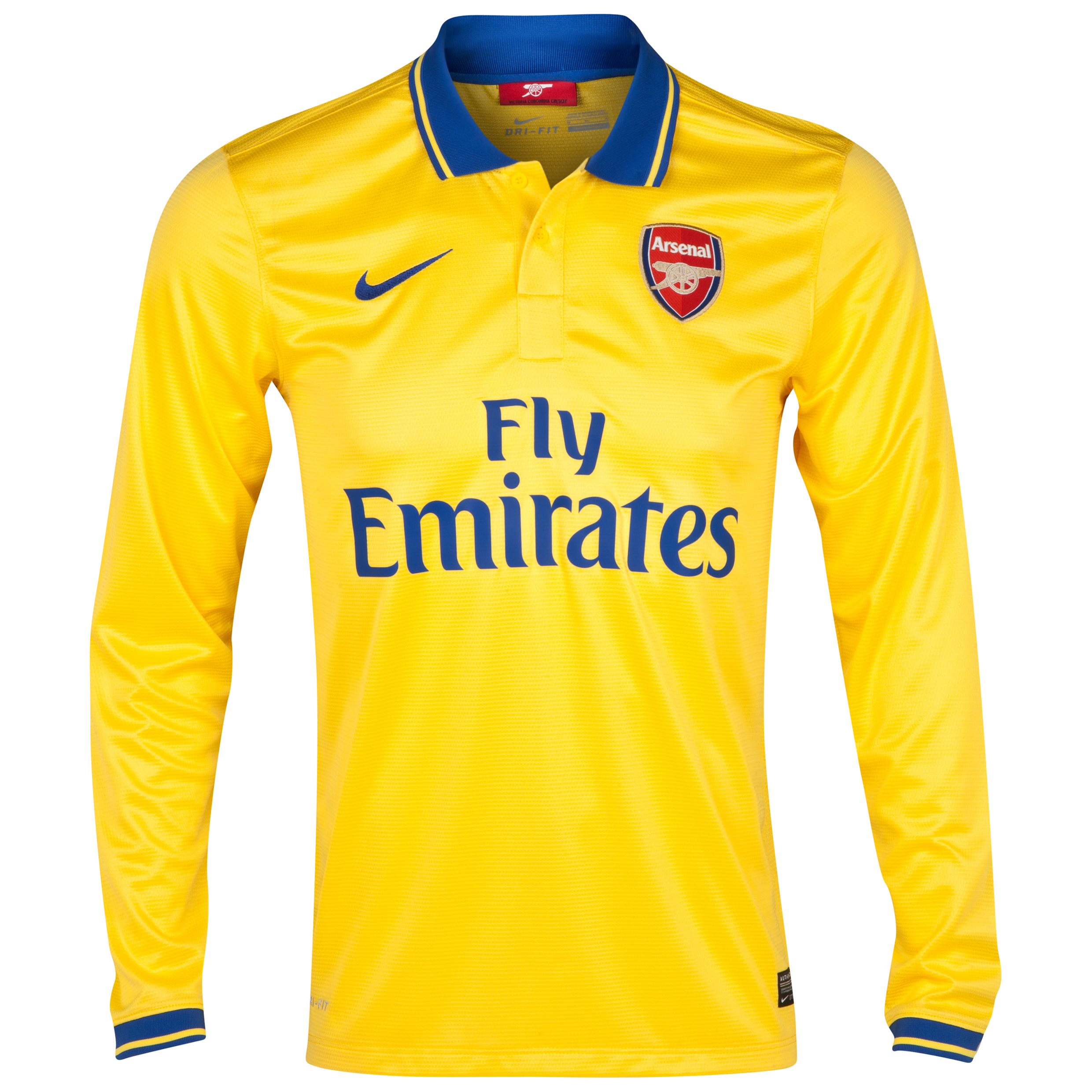 Arsenal Away Shirt 2013/14 Long Sleeved