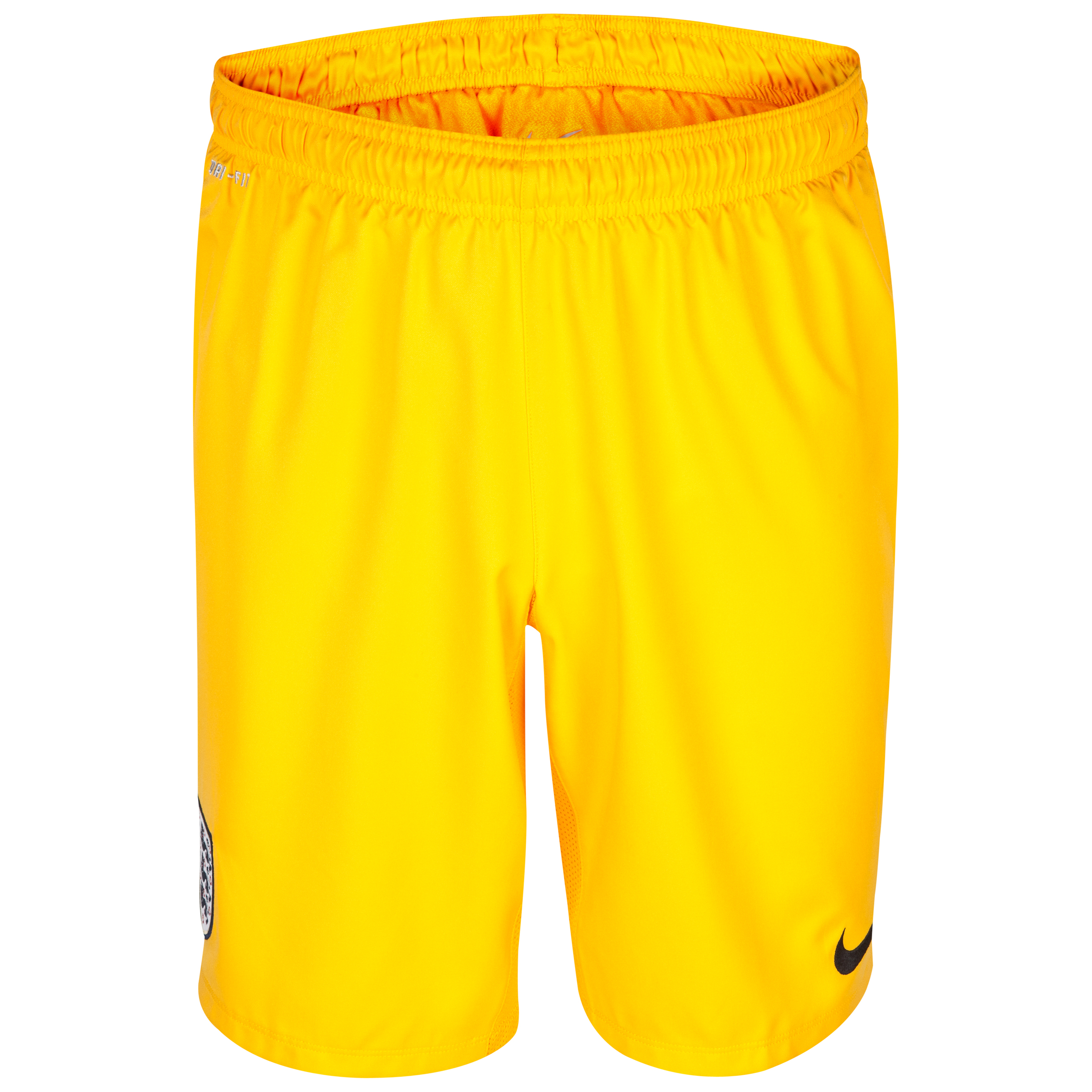 England Away Goalkeeper Short 2013/14 Gold