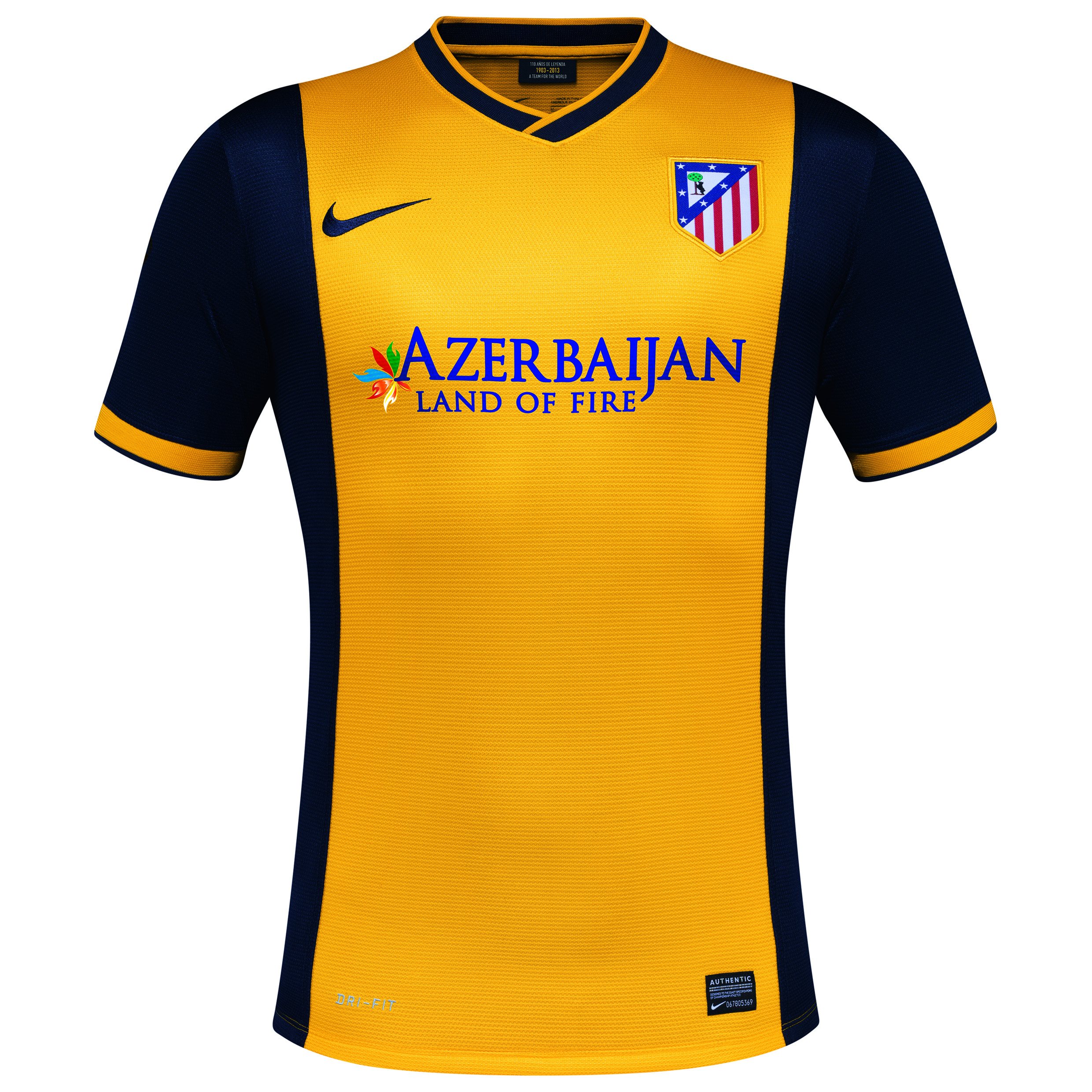 Atletico Madrid Away Shirt 2013/14