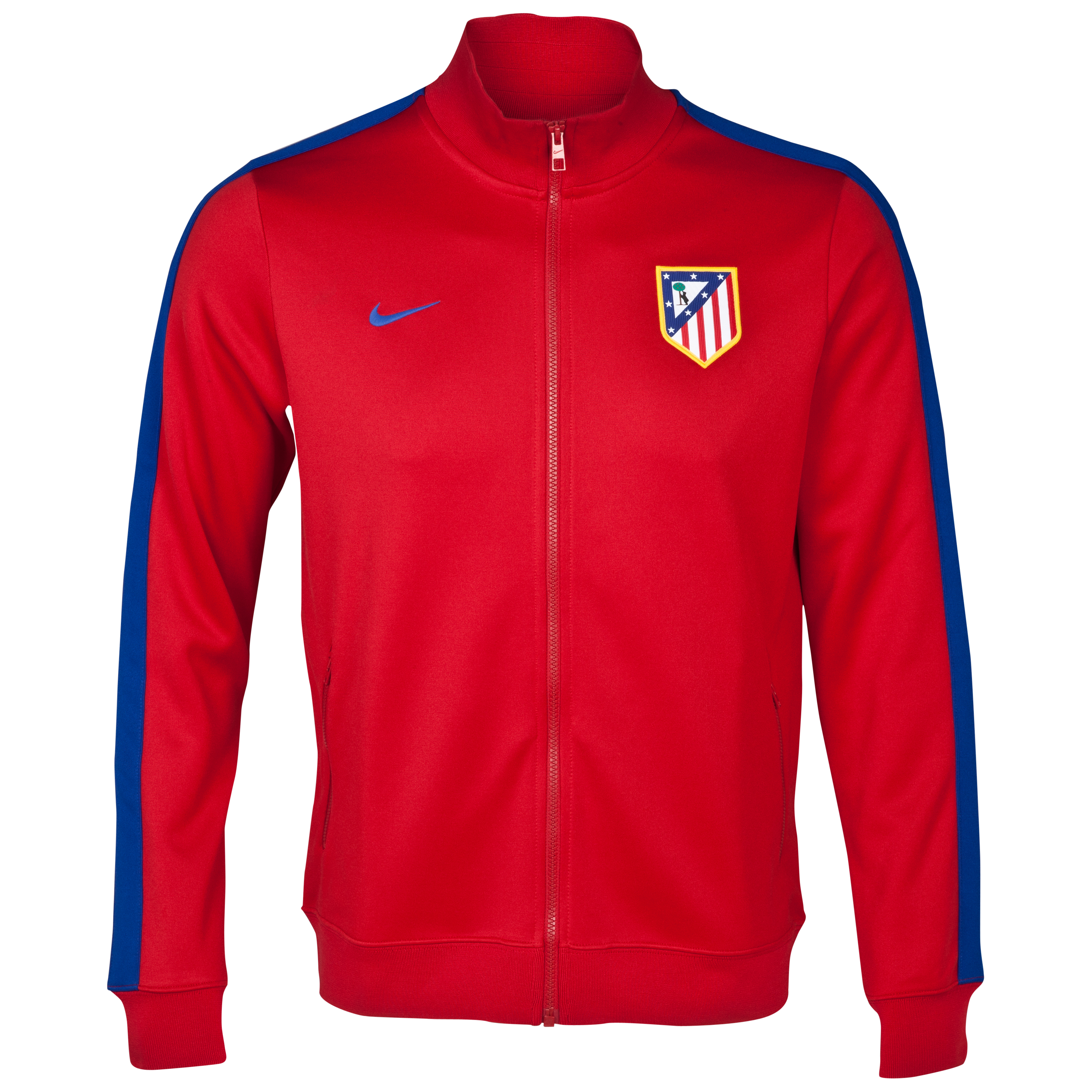 Atletico Madrid Authentic N98 Jacket - Varsity Red/ Drenched Blue Red