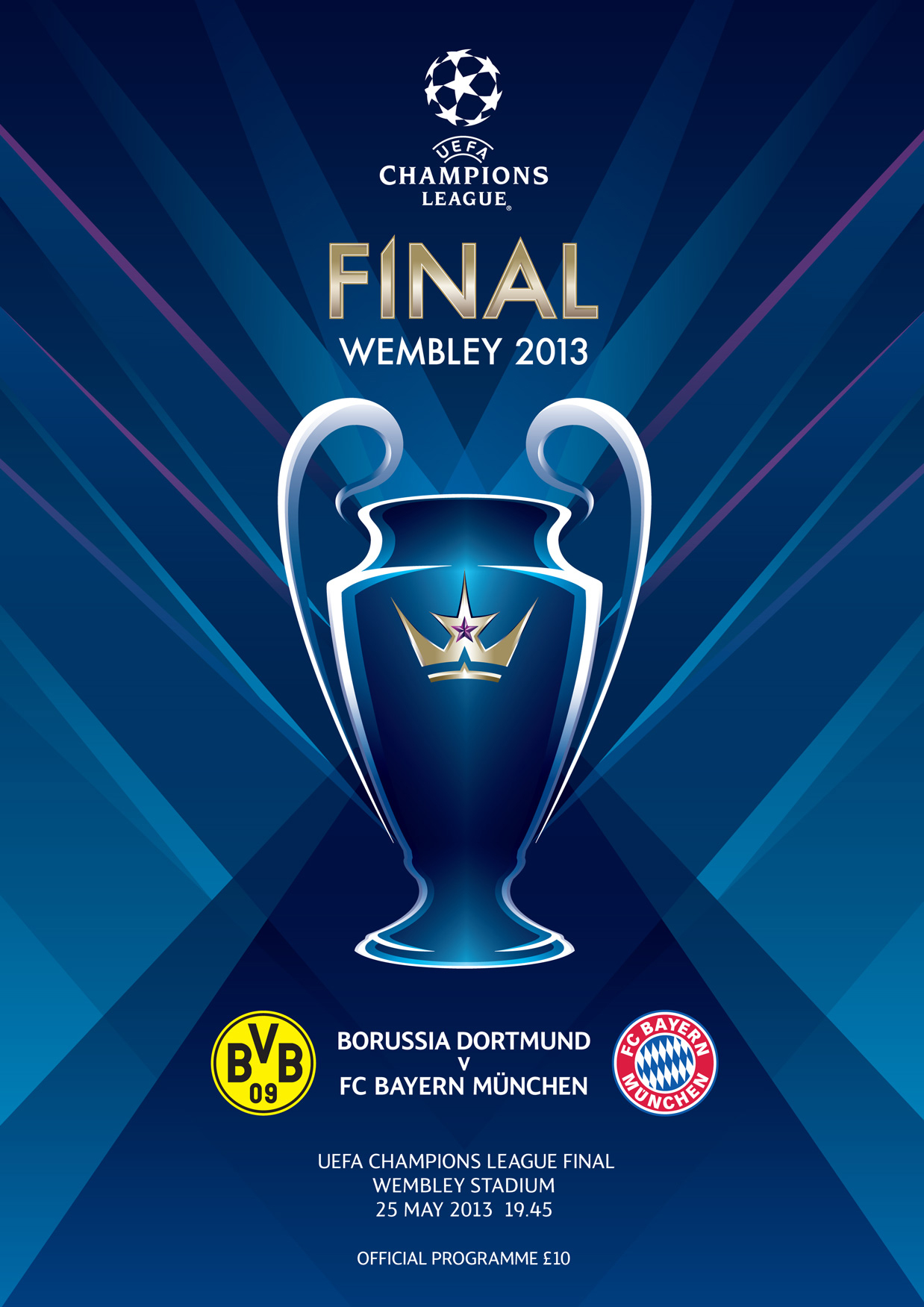 UEFA Champions League Final 2013 Programme