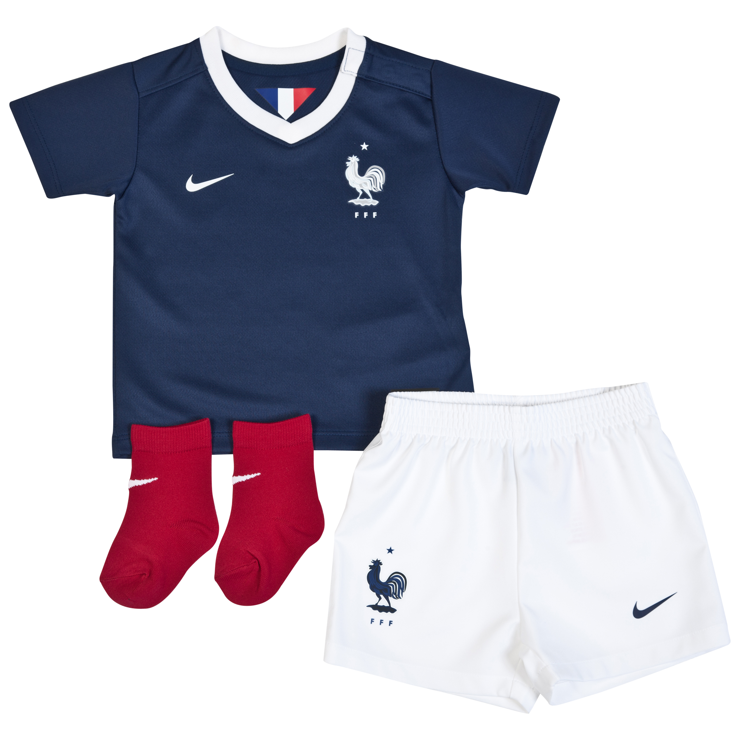 France Home Kit 2013/15 - Infants Navy