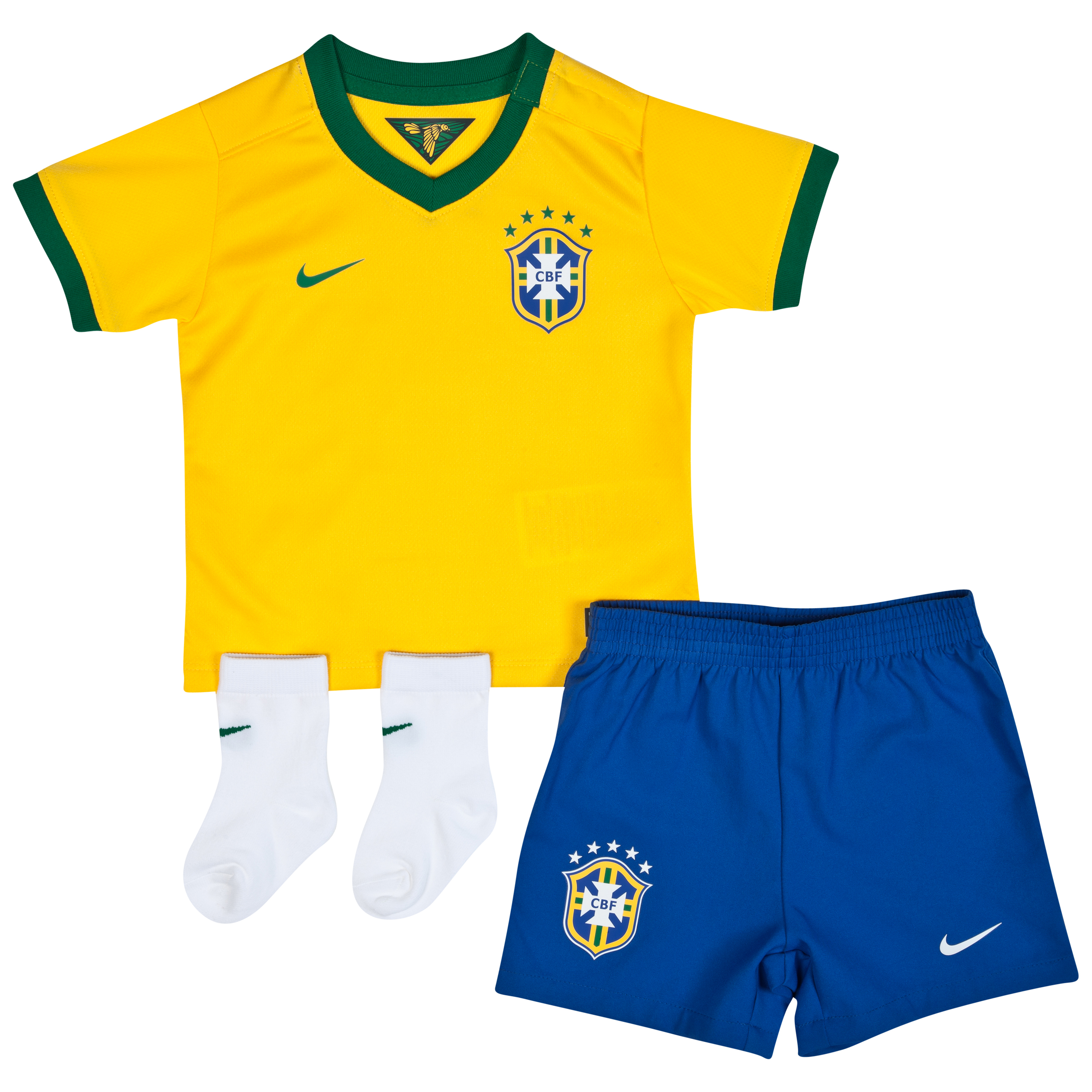 Brazil Home Kit 2013/14 - Infants Yellow