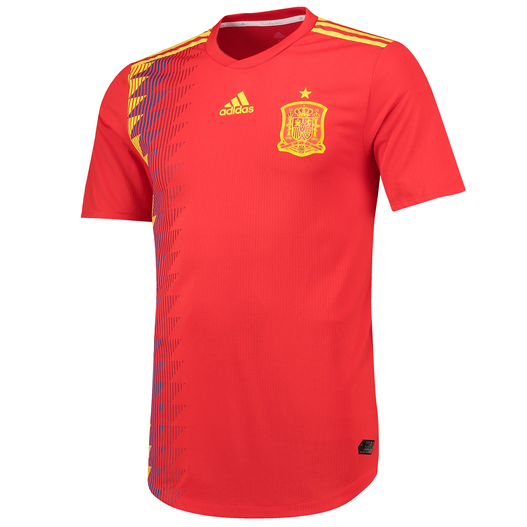 Spain Authentic Home Shirt 2018