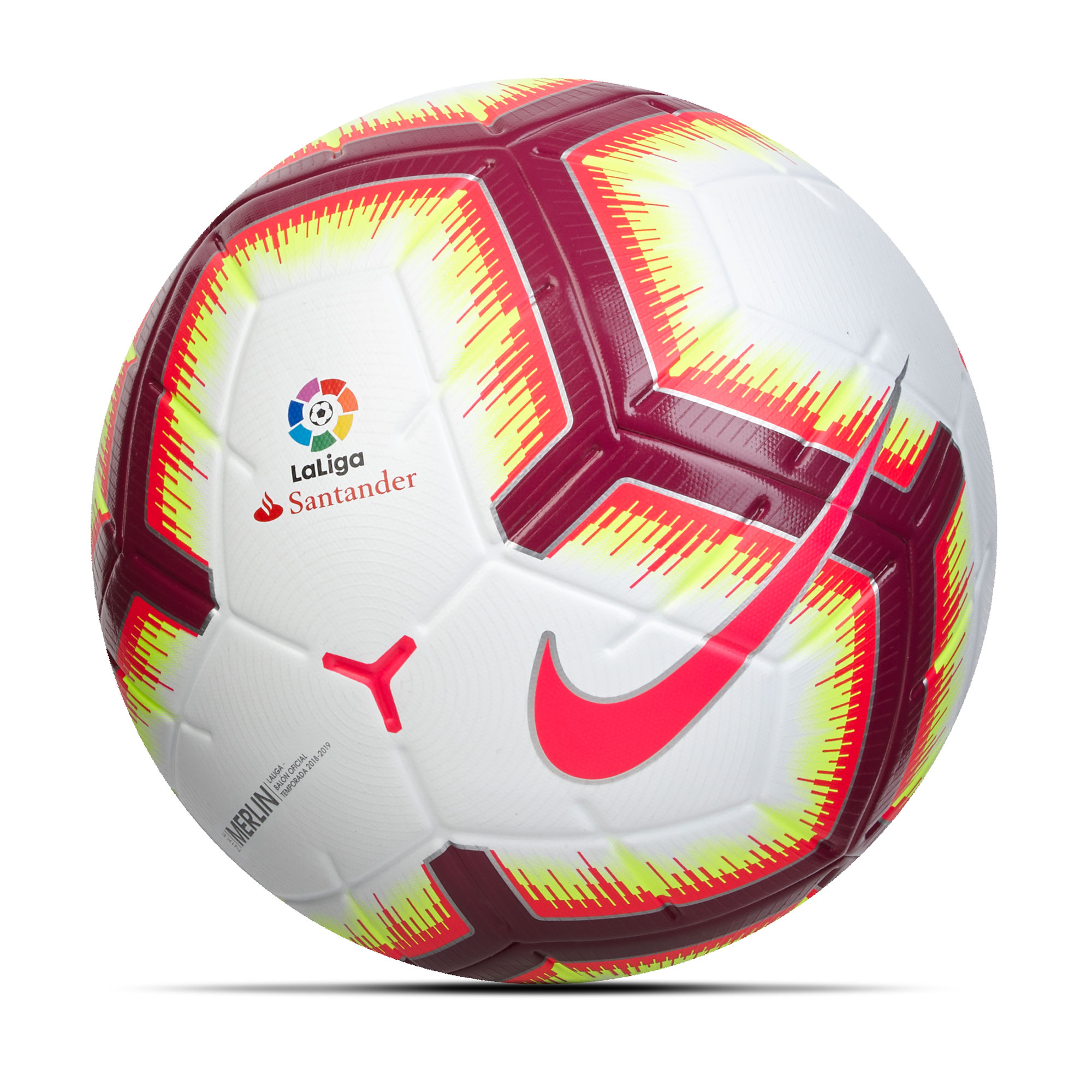 Ballon de football officiel Nike La Liga Merlin - Blanc
