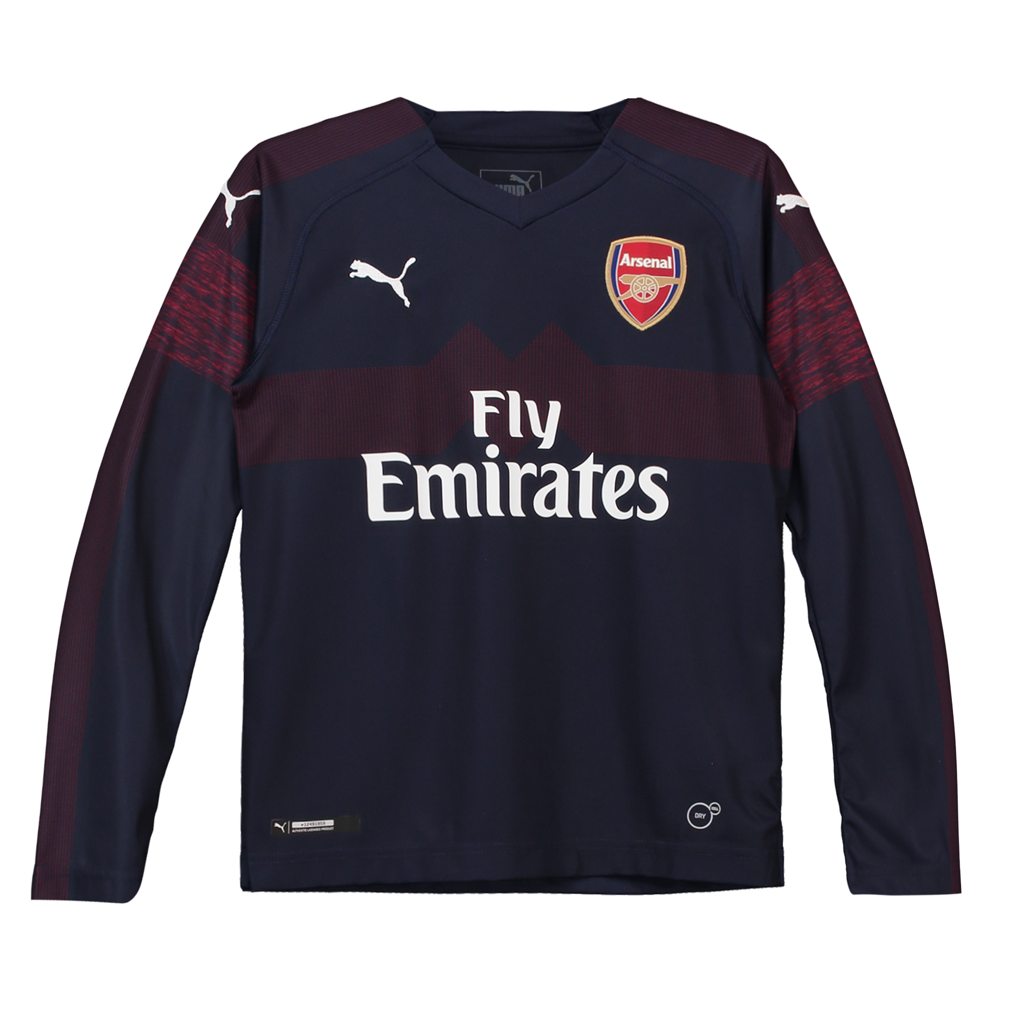 Arsenal Away Shirt 2018-19 - Kids - Long Sleeve