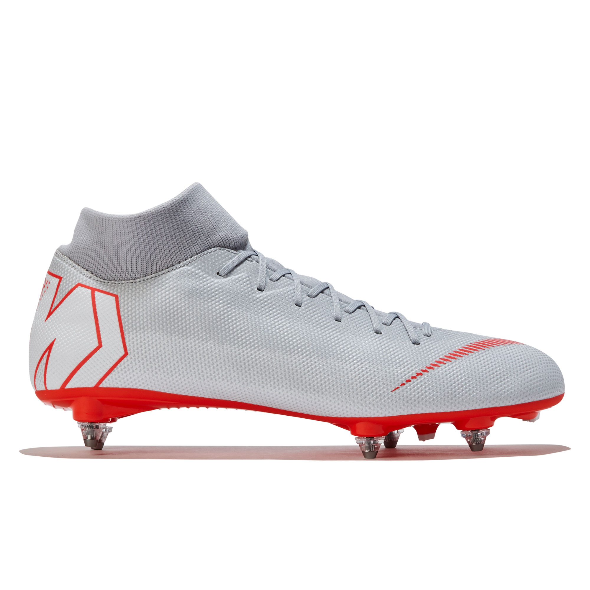 Nike Mercurial Superfly 6 Academy Soft Ground Football Boots - Grey