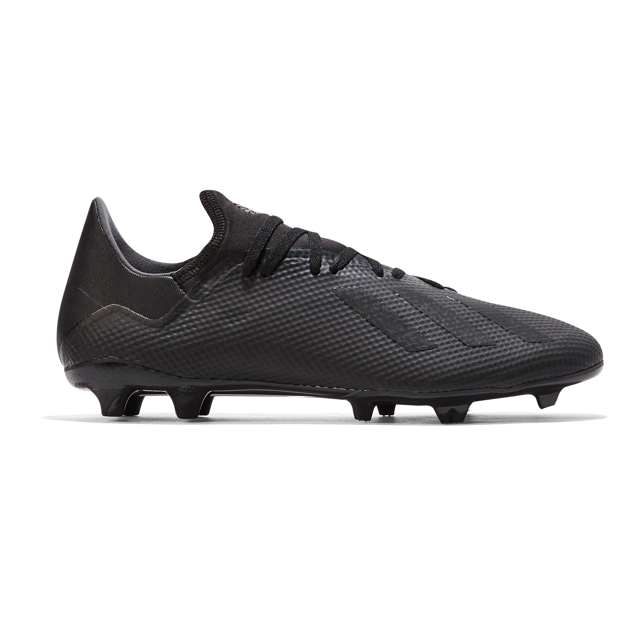 adidas X 18.3 Firm Ground Football Boots - Black