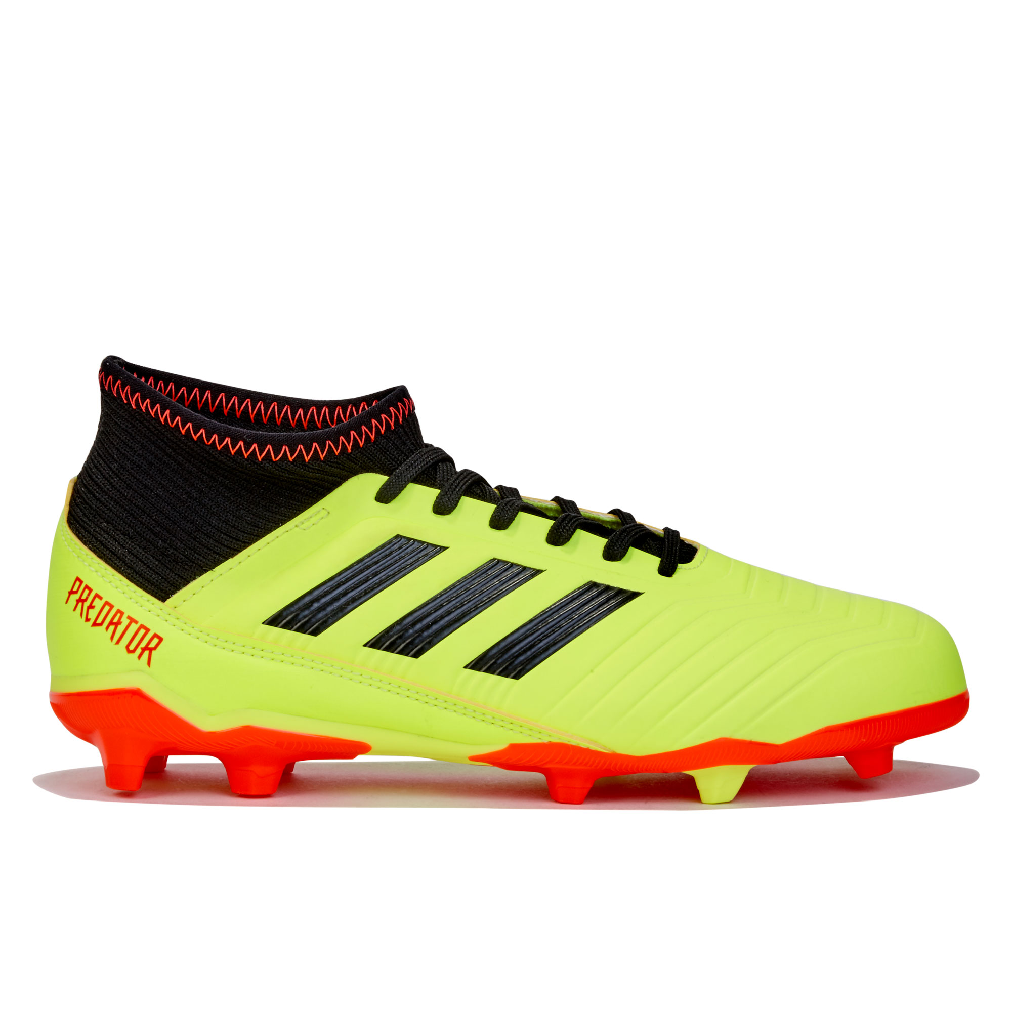 Adidas adidas Predator 18.3 Firm Ground Football Boots - Yellow - Kids