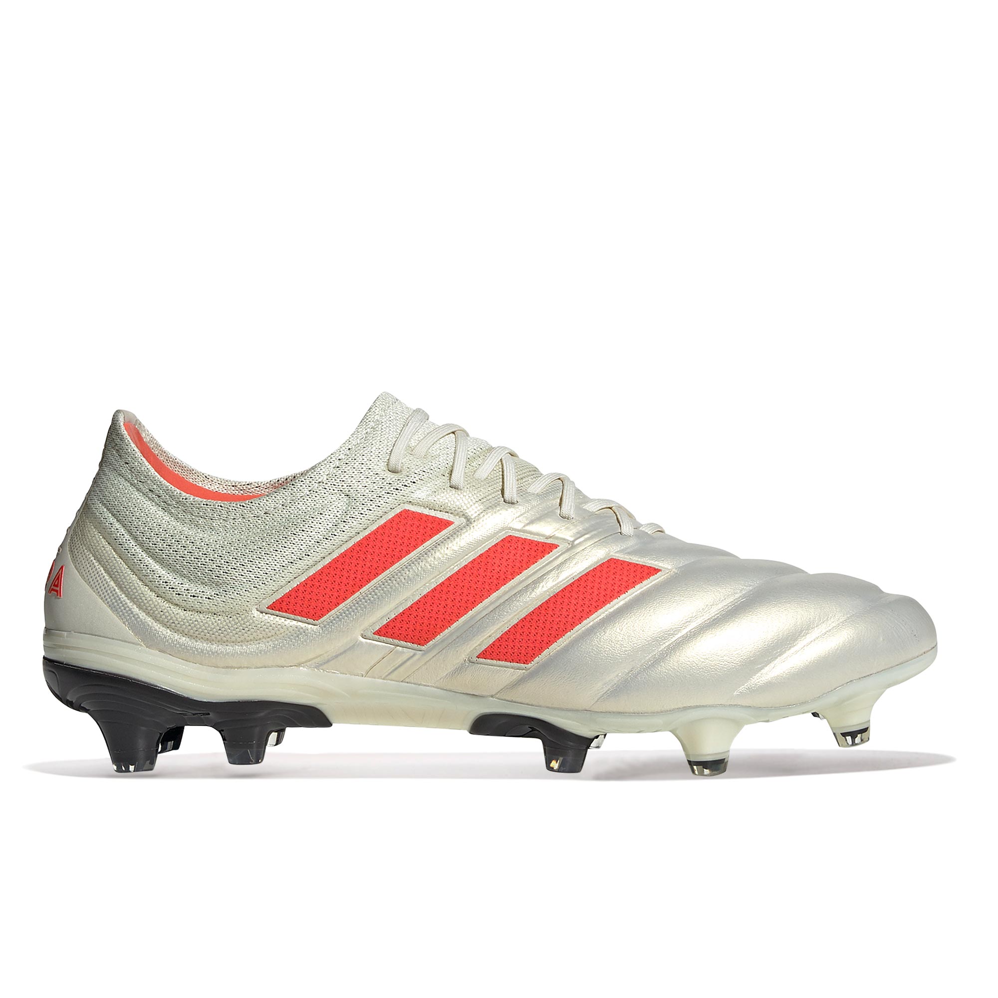 adidas Copa 19.1 FG Adults - off white/solar red/