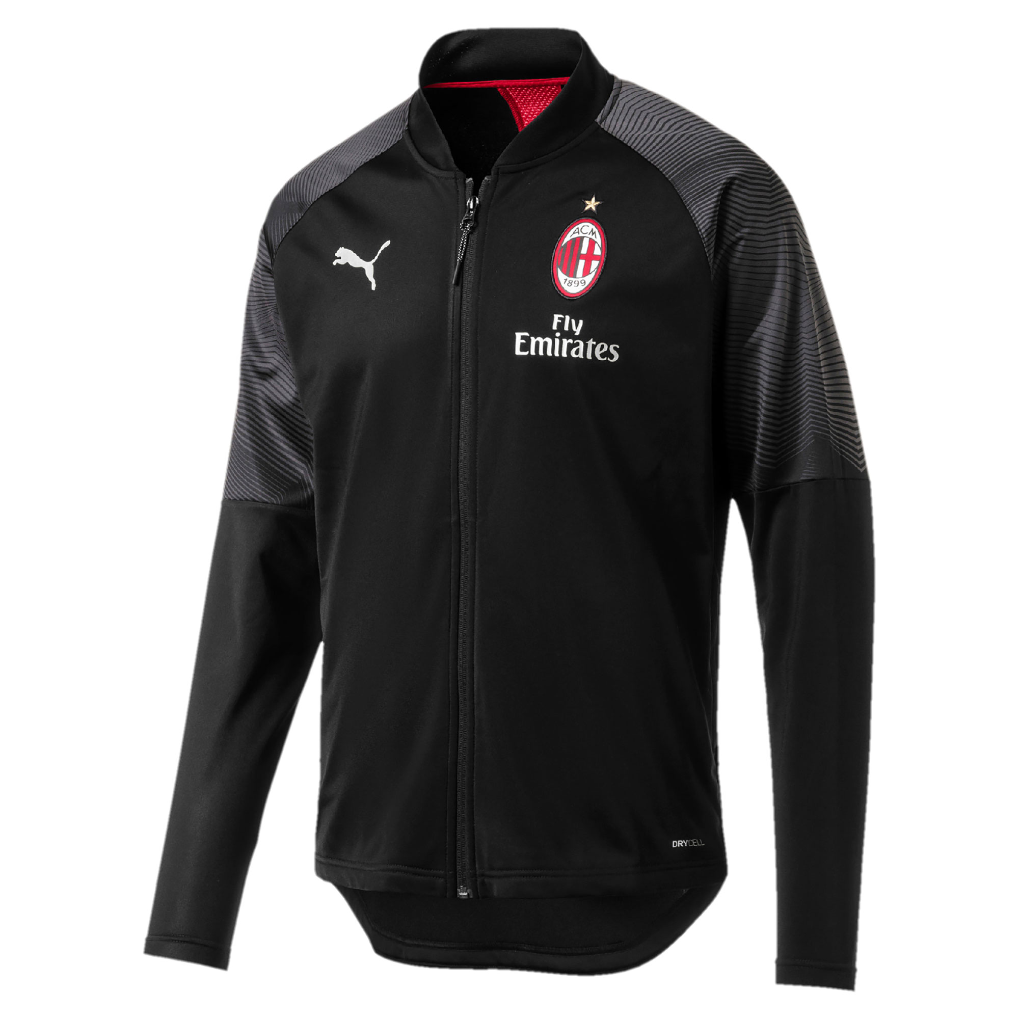 Football AC Milan Training Stadium Jacket - Black
