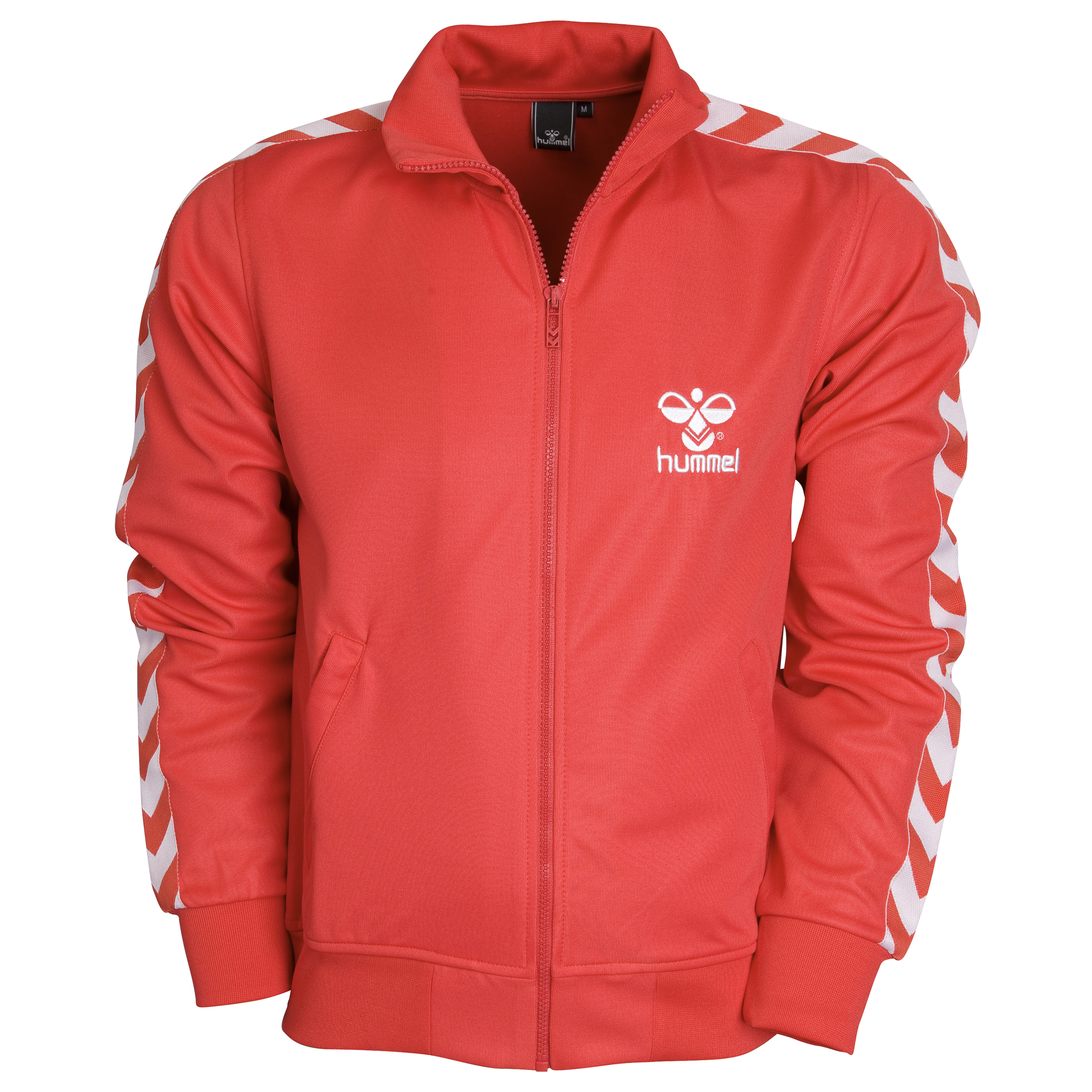 Hummel Atlantic Old School Poly Jacket - Red/White