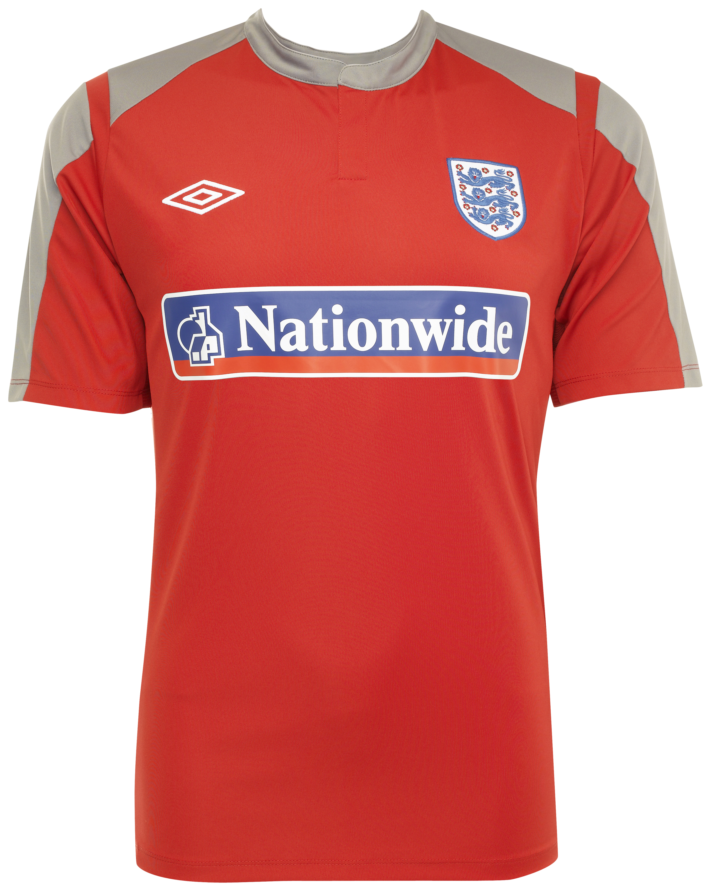 England Home 2009/11 Training Jersey - Vermillion/Iron