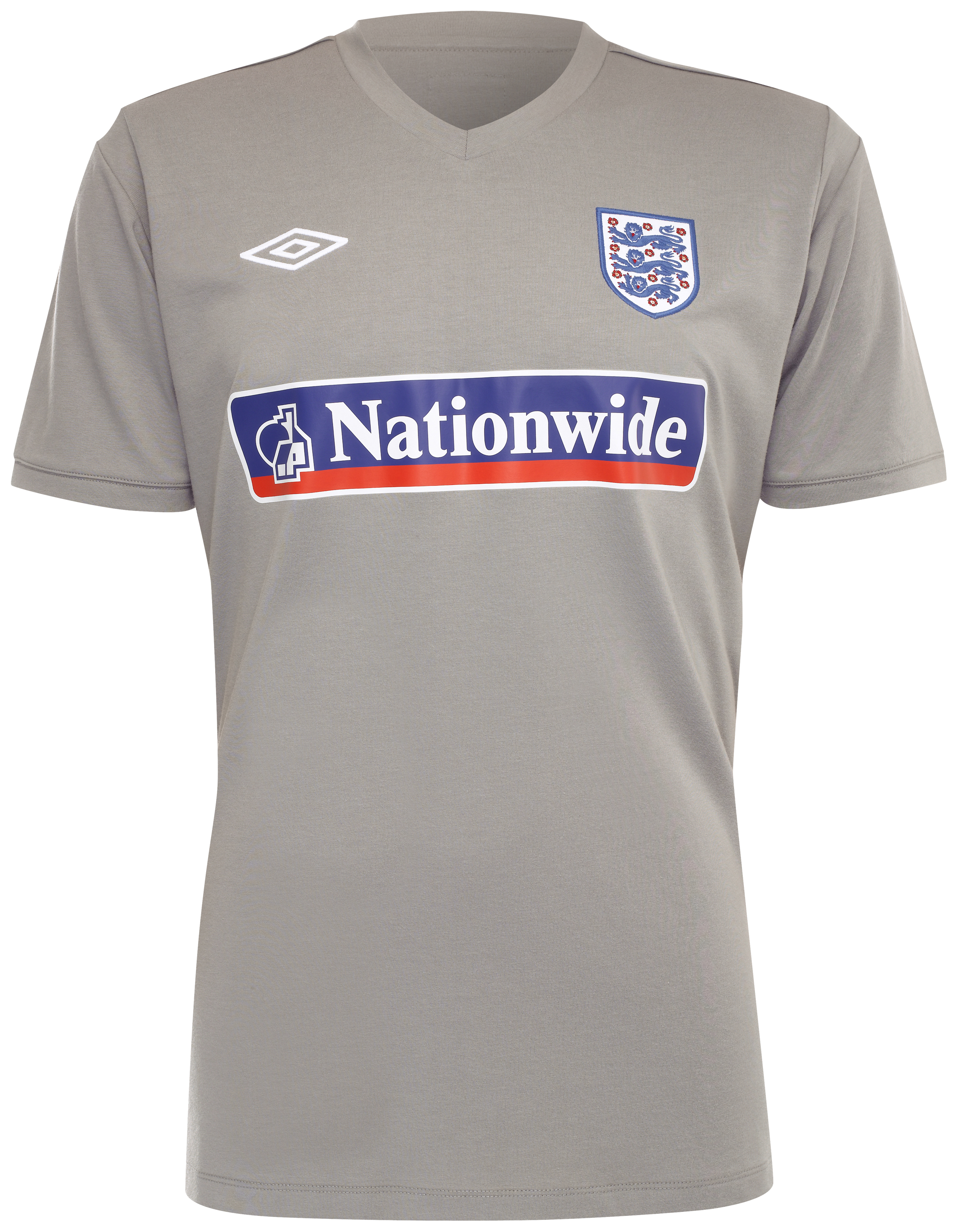 England Home 2009/11 Cotton T-Shirt - Iron Small Image