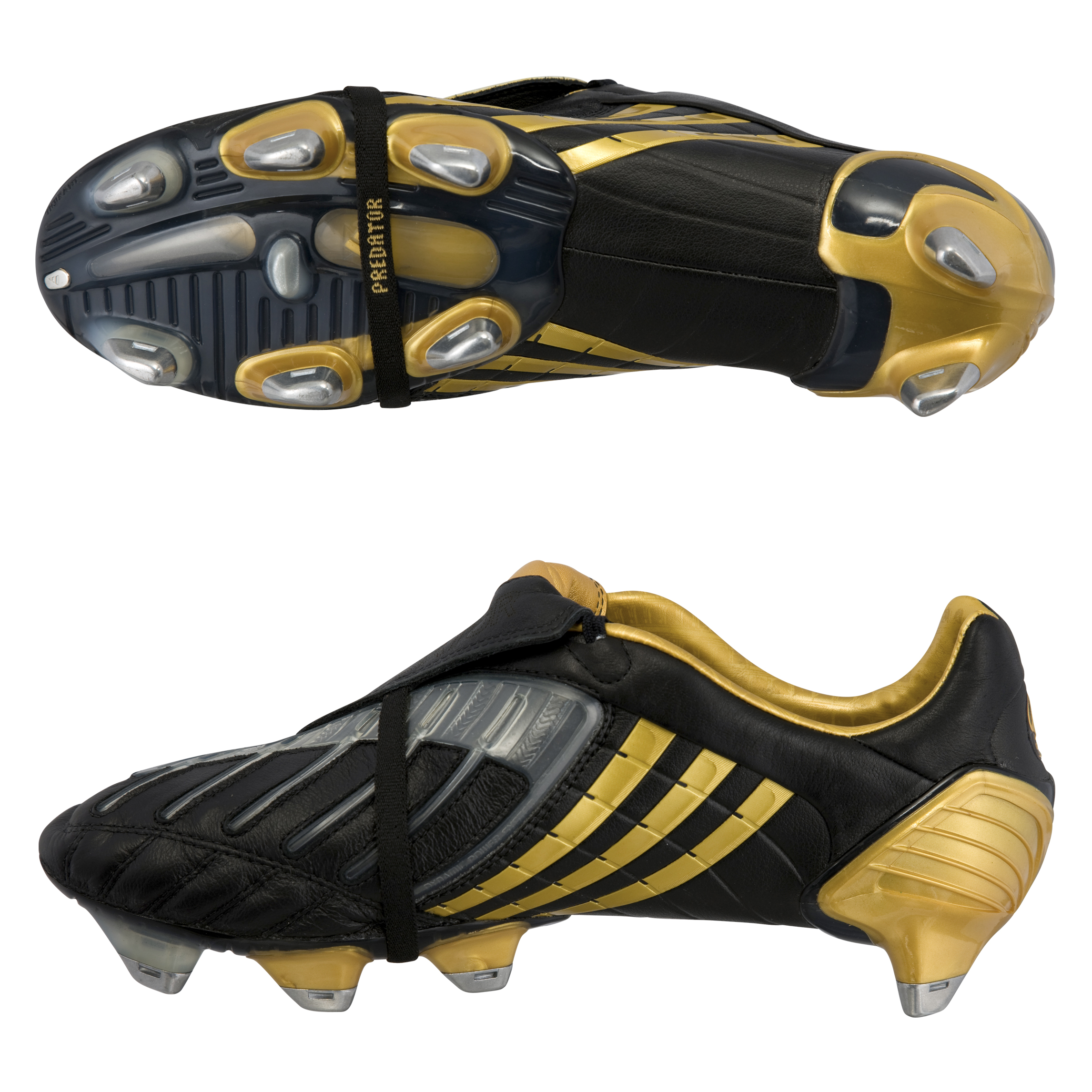 adidas Predator PowerSwerve Soft Ground Rome - Black/Pred.Gold Metallic/Cardinal