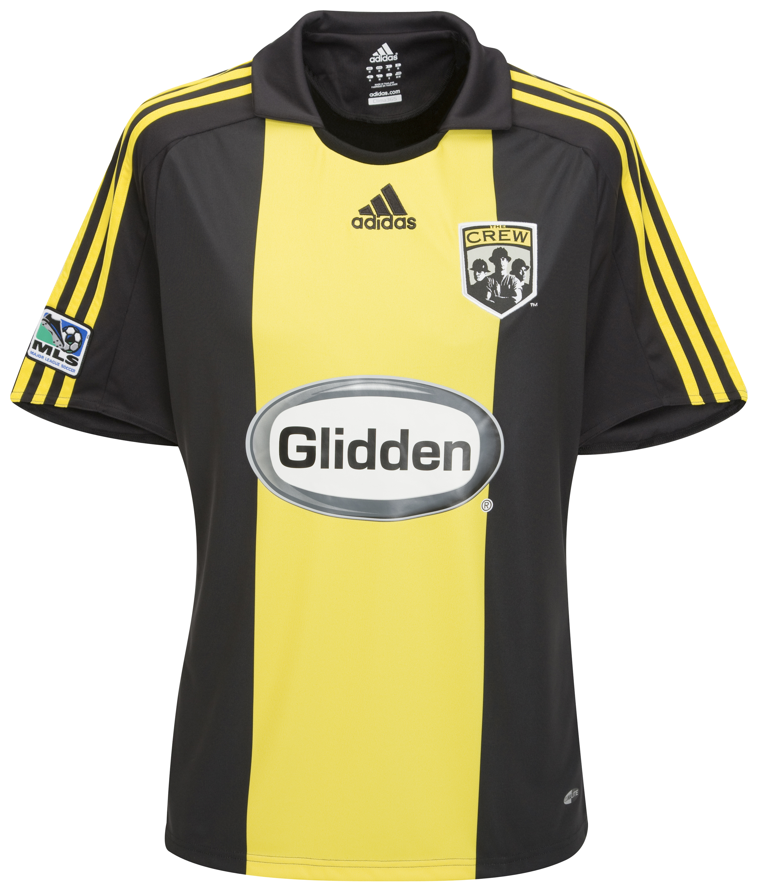 Buy Columbus Crew Home Kit 09/10 Crew Yellow/Black