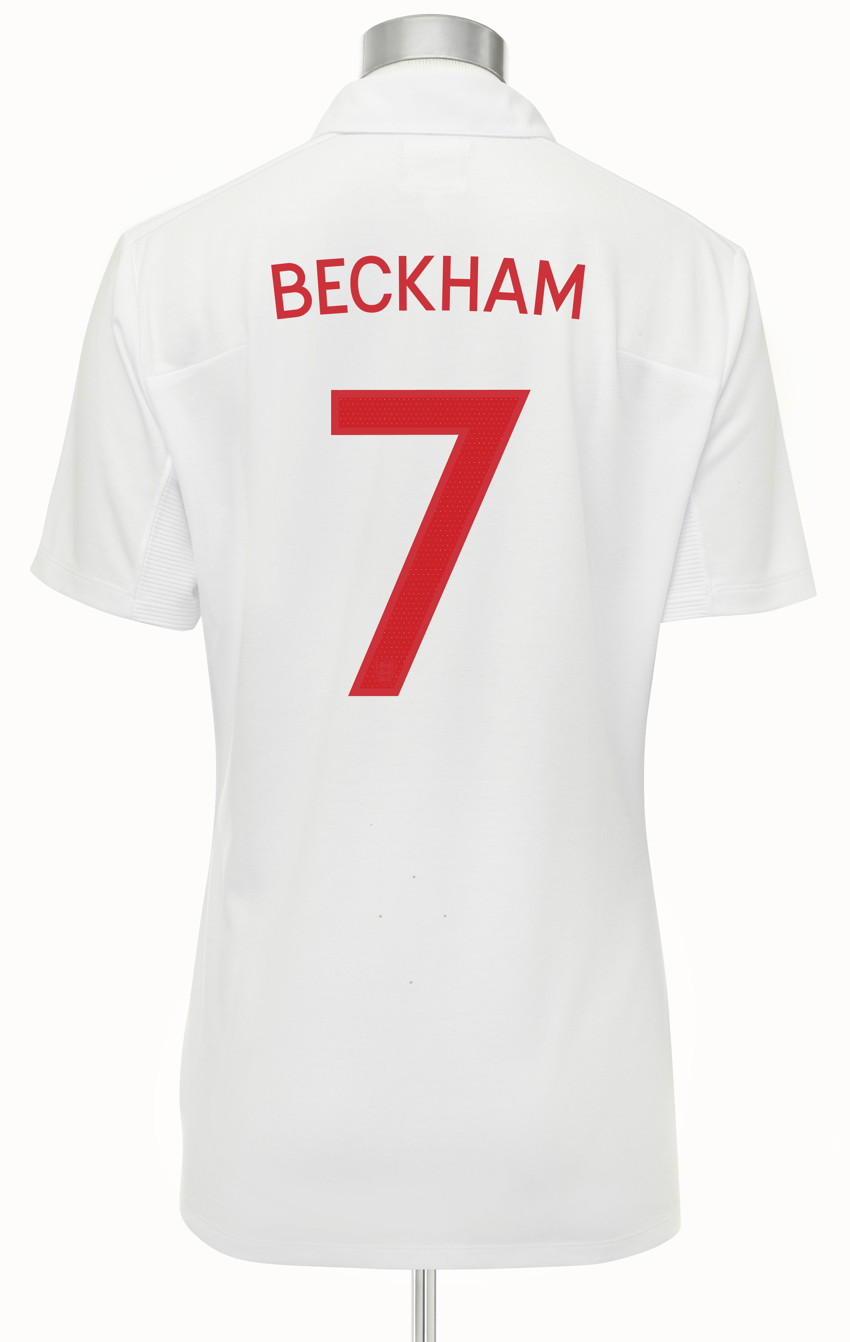 Deal on England Away Shirt 2010/12 with Beckham 7 printing - Girls from Kitbag-Save £10