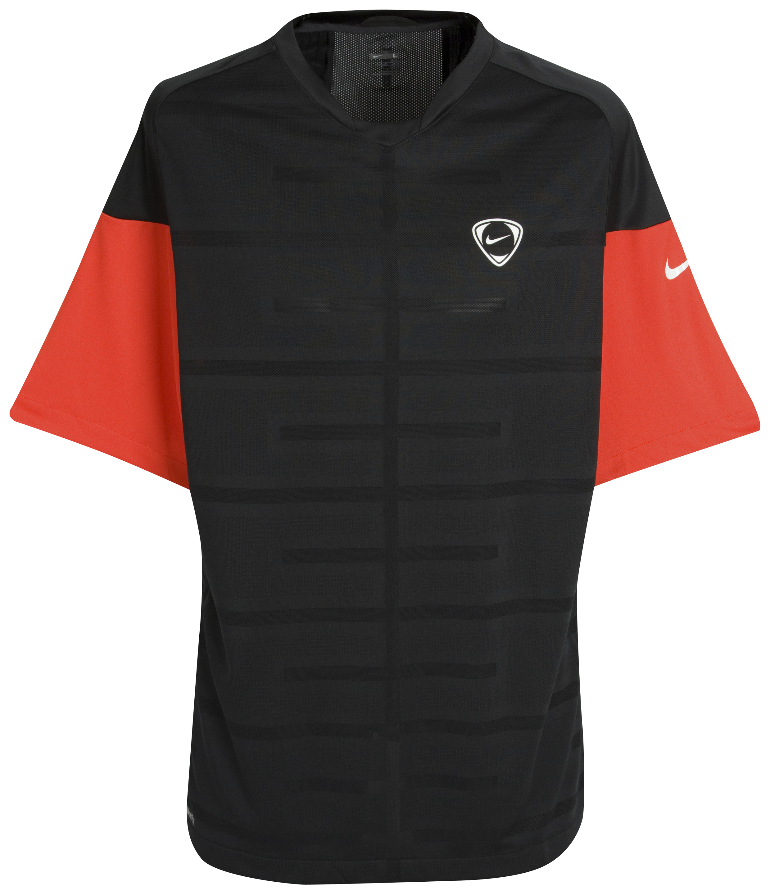 Nike Elite Cut and Sew Training Top - Black/Challenge Red