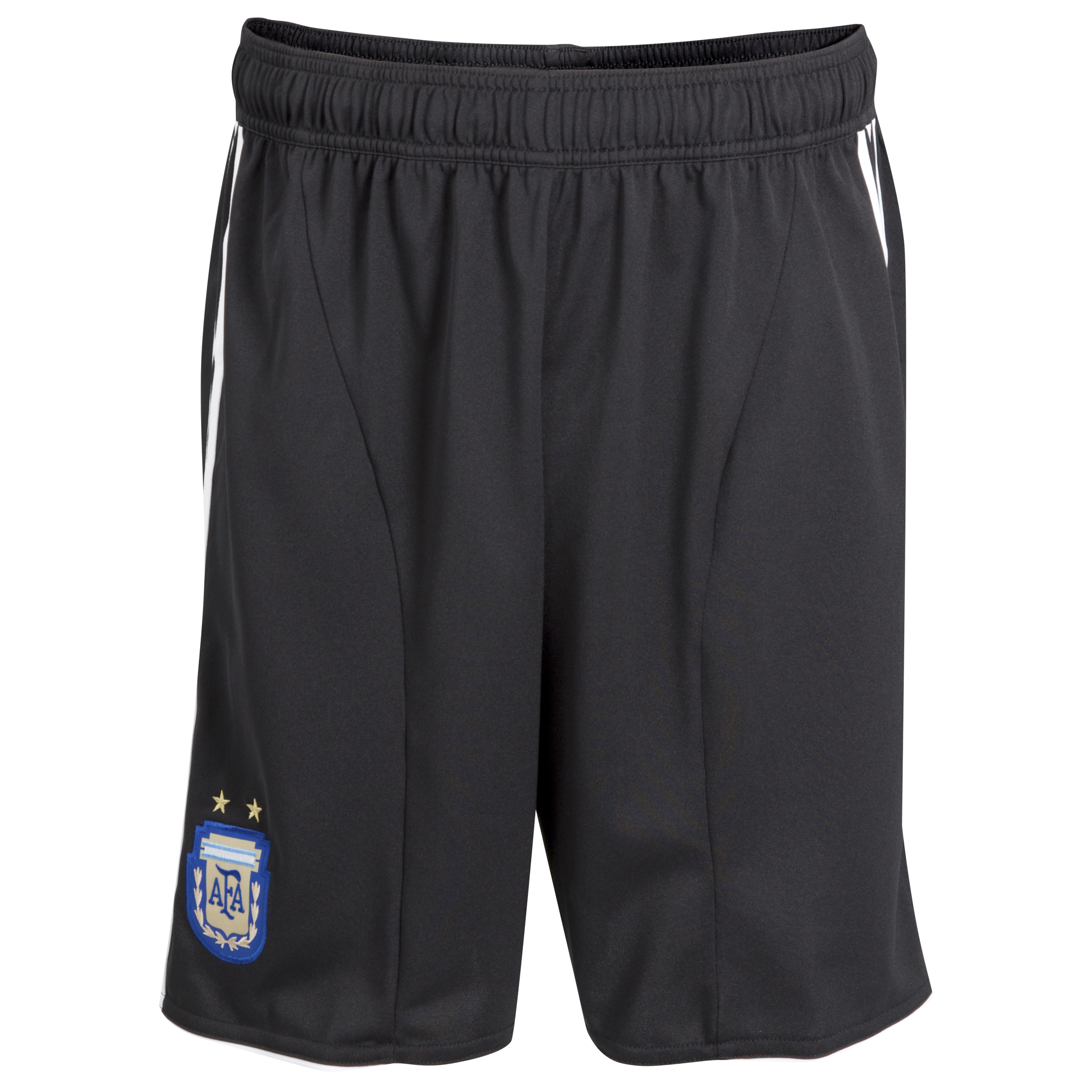 Argentina Home Short 2009/10 - Black/White