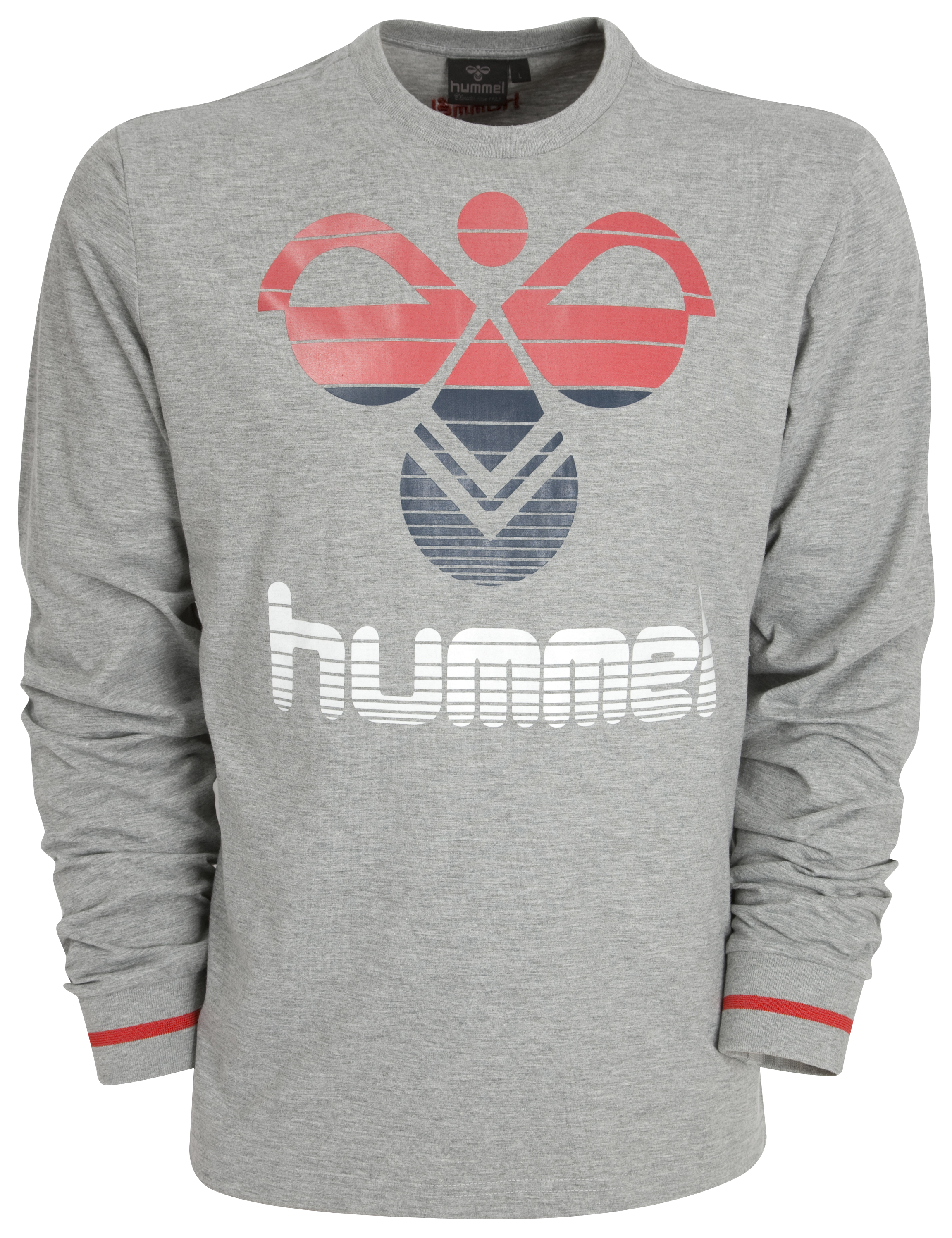 Hummel Andy Long Sleeved T-Shirt Grey Melange