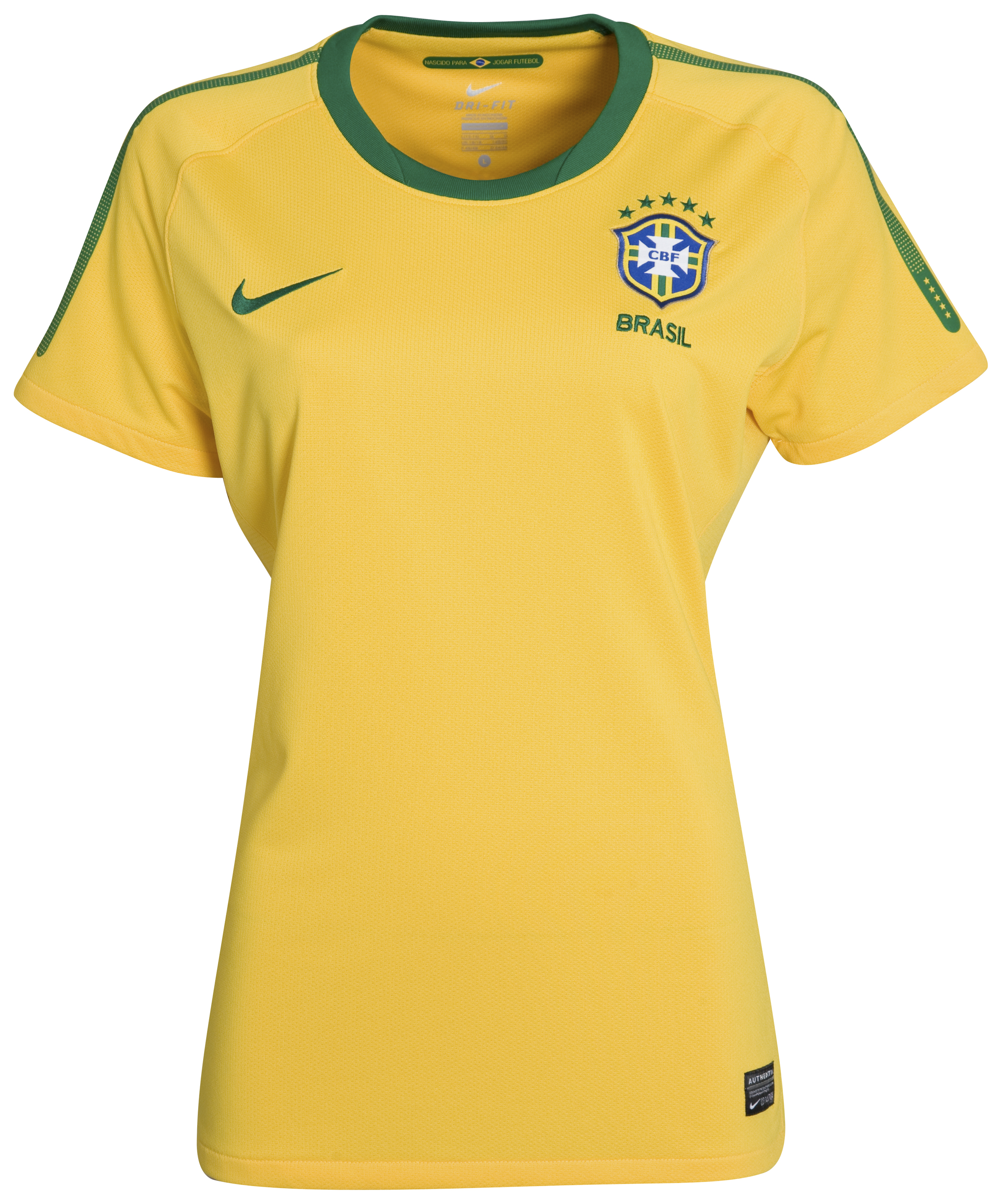 Buy Brazil Home Kit 2010 Womens
