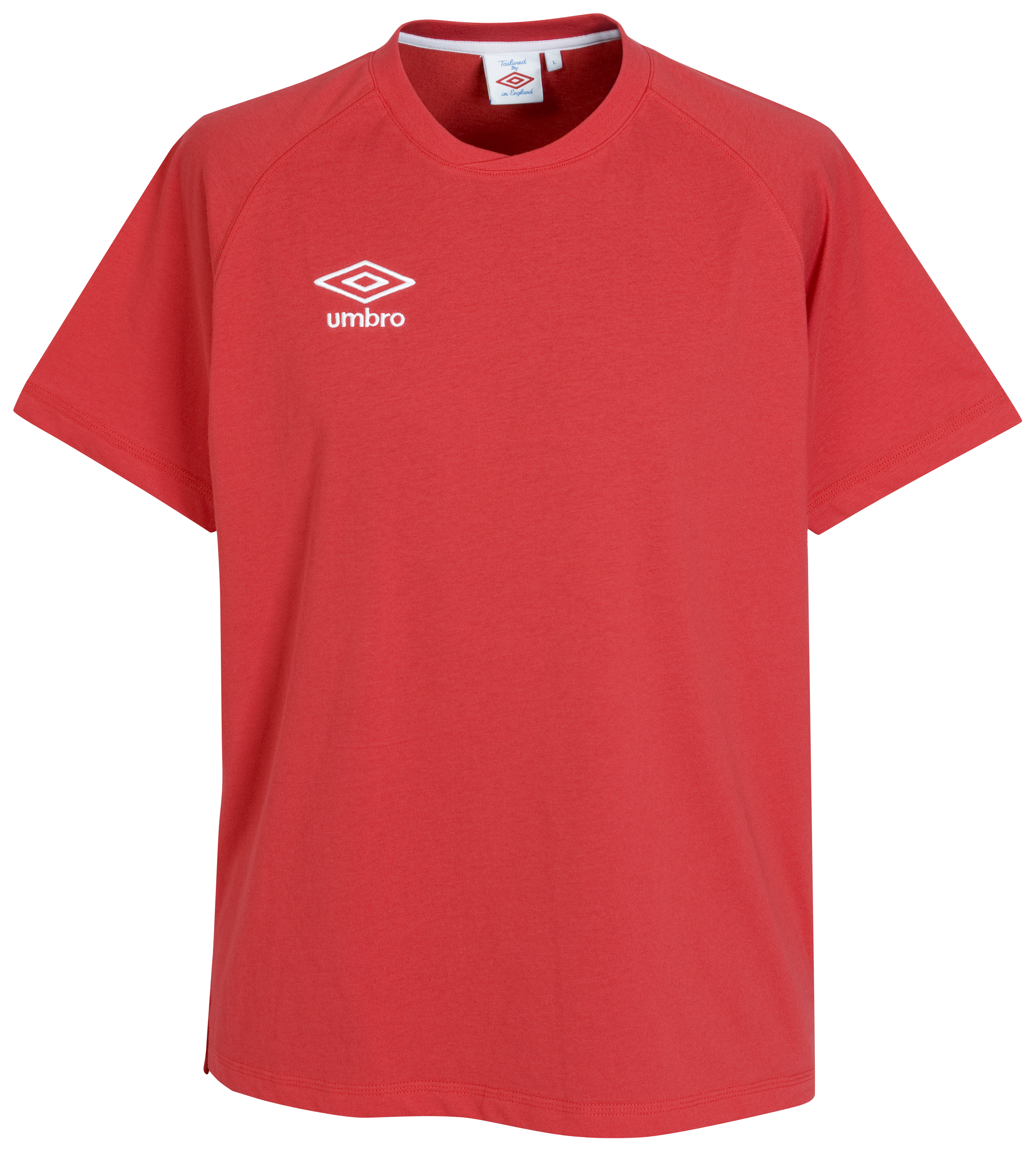 Umbro Canford CVC T-Shirt - Vermillion