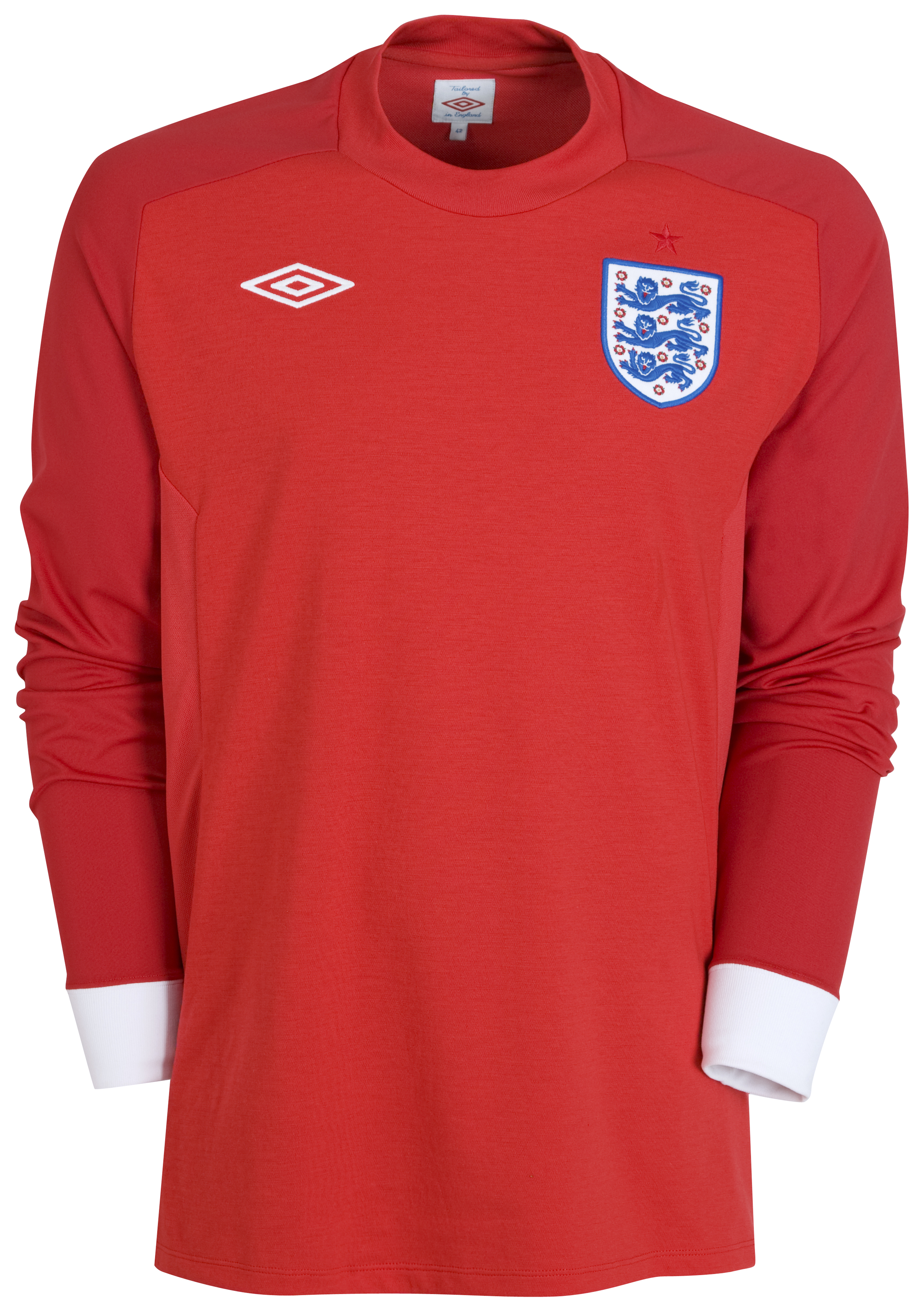 England Away Shirt 2010 - Long Sleeved - Girls.