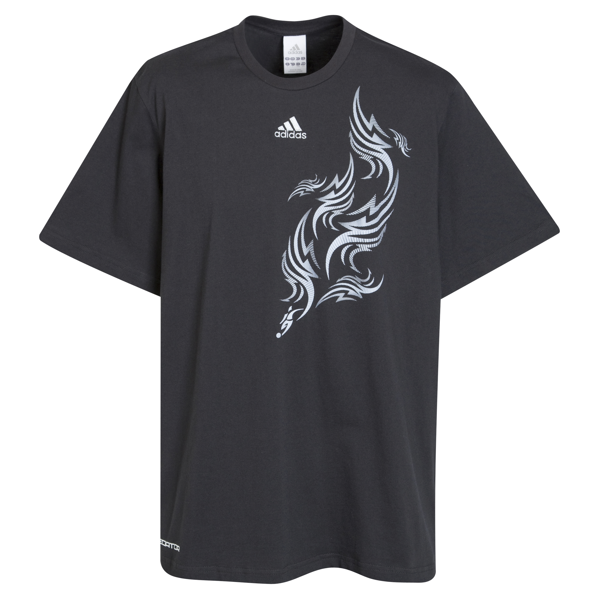 adidas Predator David Beckham Graphic T-Shirt - Black/Silver