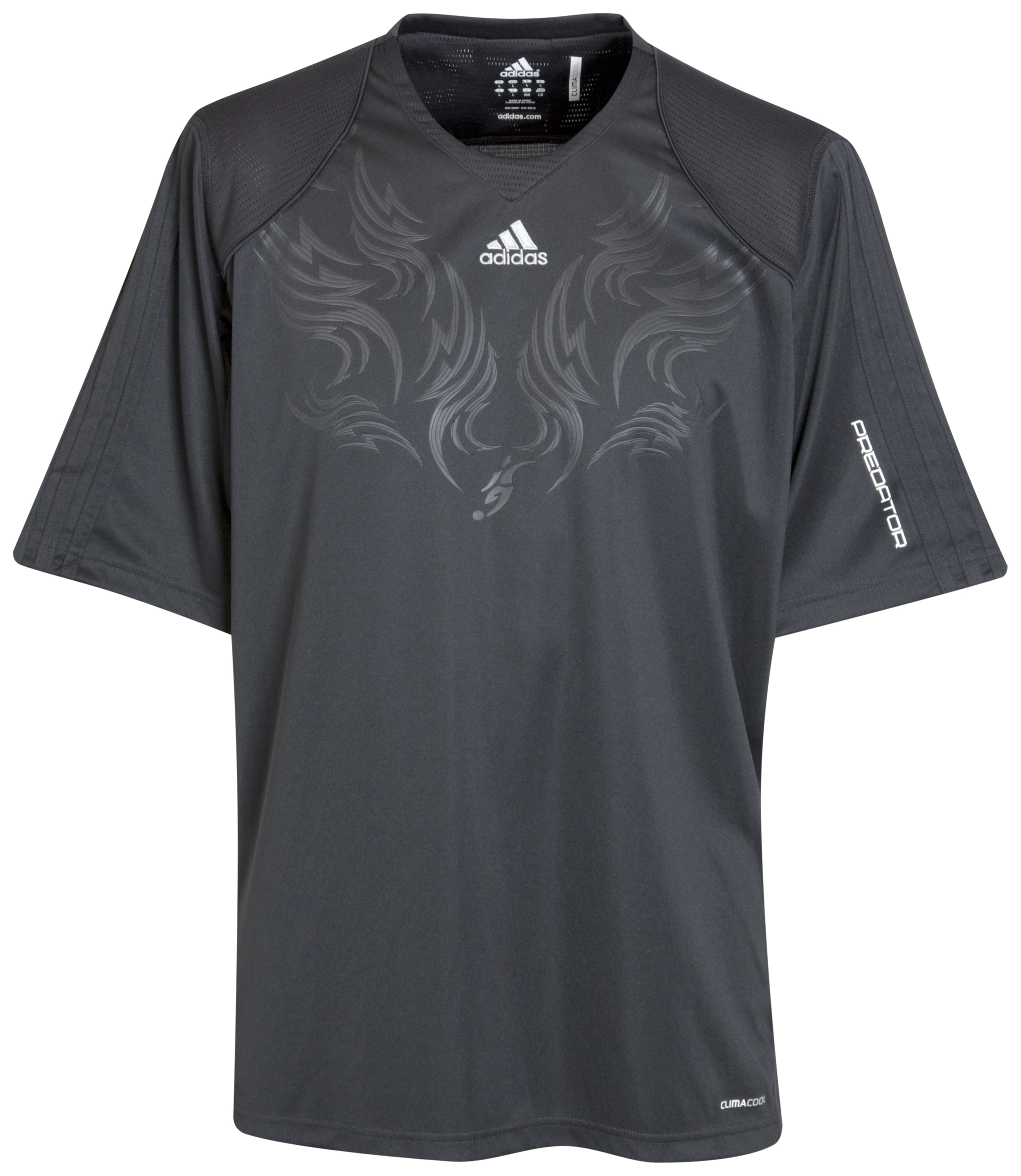 adidas Predator David Beckham Clima Cool Jersey - Black/Black.