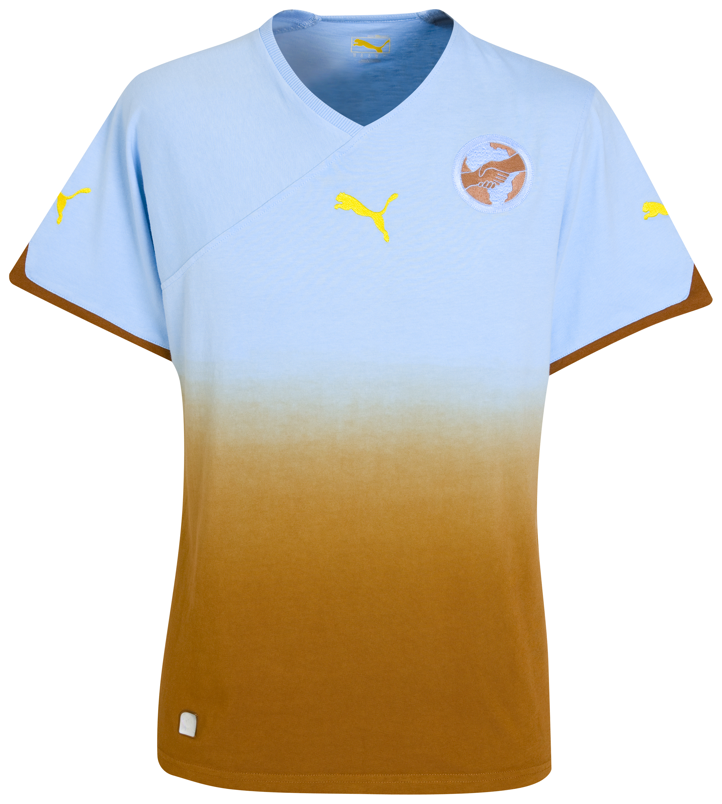 African Nations Unity T-Shirt  - Africa-Powder Blue