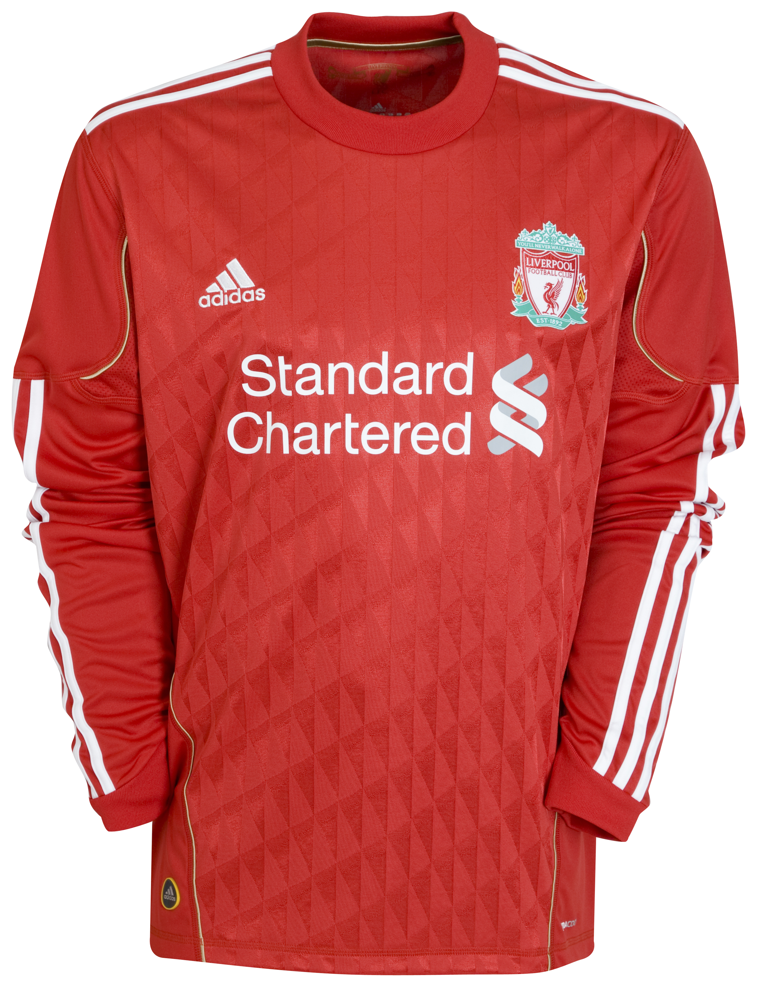 Liverpool Home Shirt 2010/12 Long Sleeved