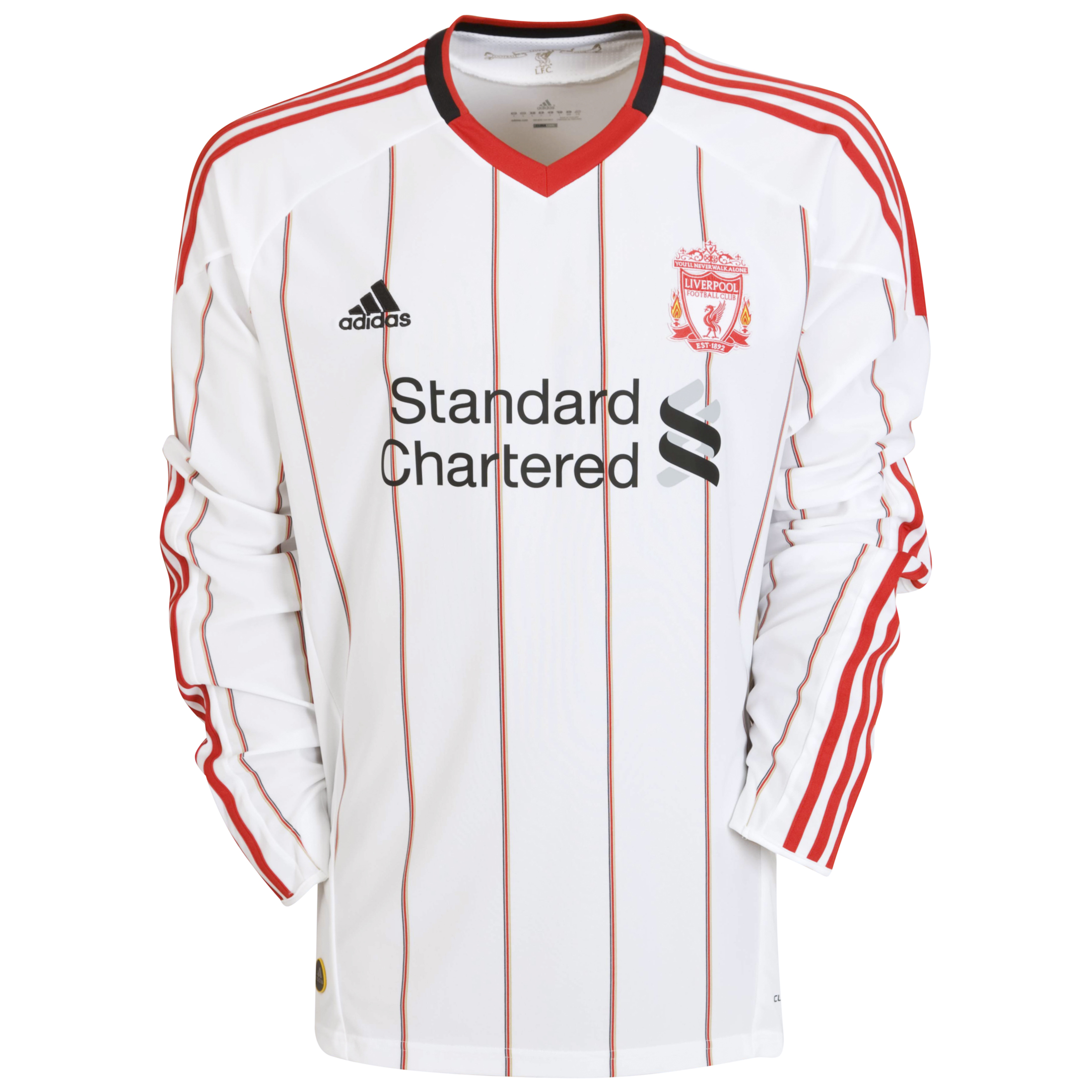 Liverpool Away Shirt 2010/11 - Long Sleeved - Kids
